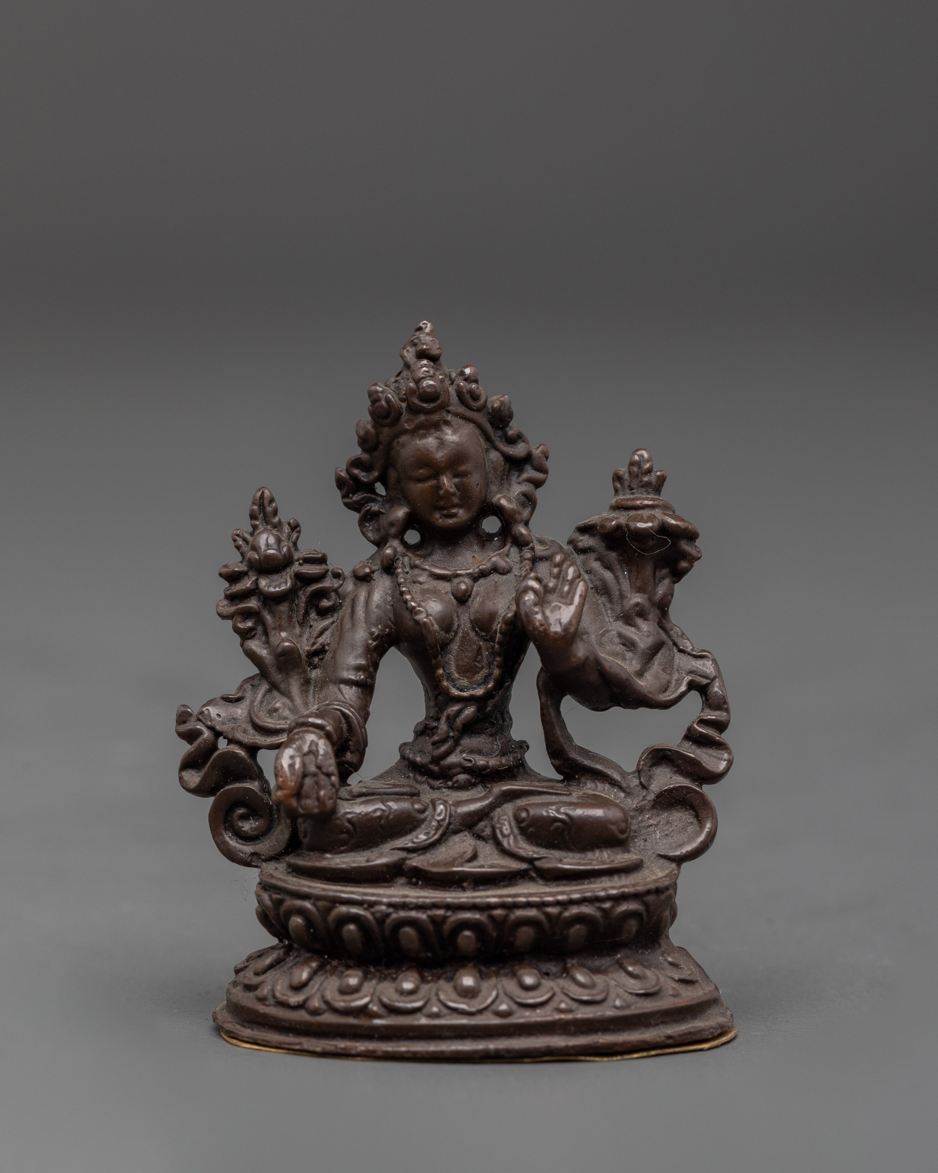 Traditional White Tara Buddhist Statue