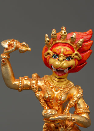 The Dakini Simhamukha Statue | Symbol of Strength and Wisdom
