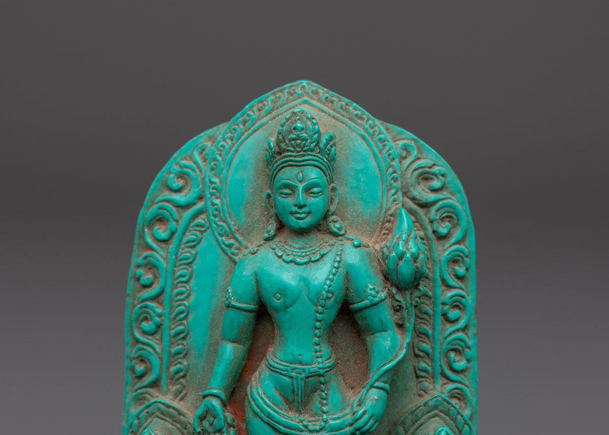 Lokeshwor Standing Bodhisattva Statue | Meditation Altar Decor