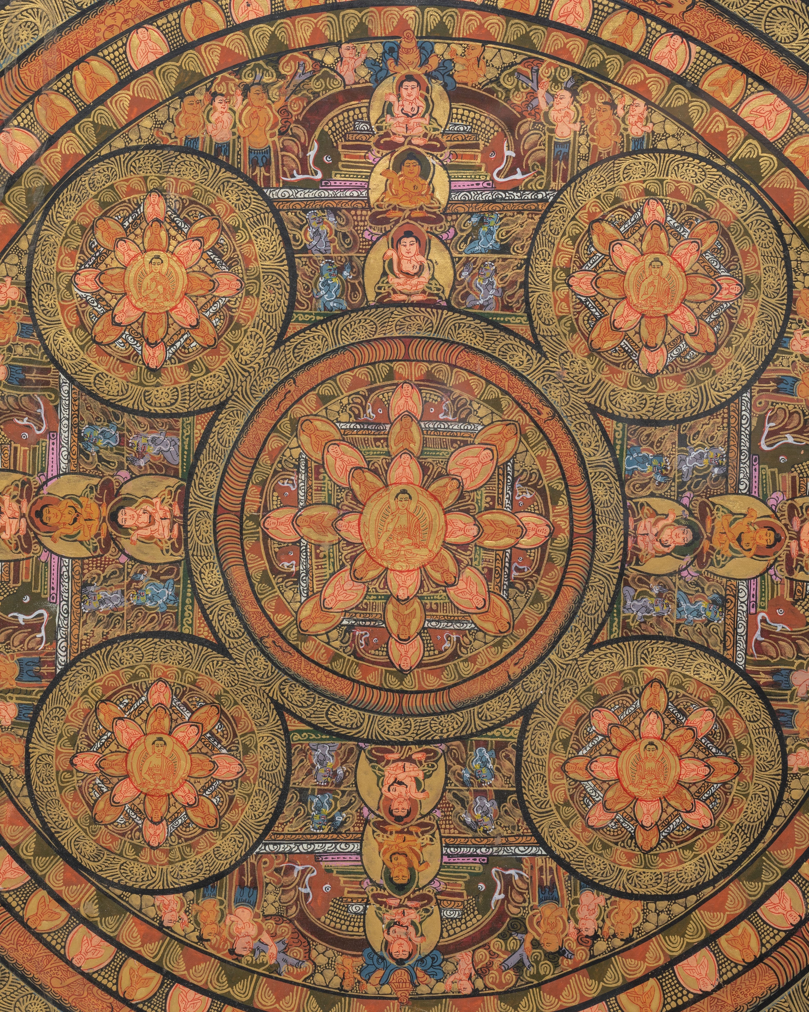 Decorative Mandala Wall Hanging | A Sacred Art Piece for Spiritual Spaces