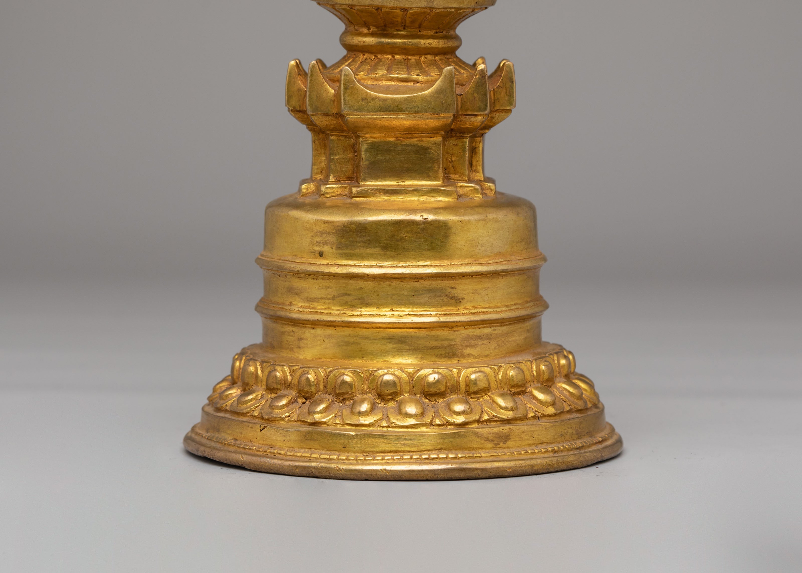 Vajrayana Kadampa Chorten | Handcrafted Tibetan Buddhist Shrine