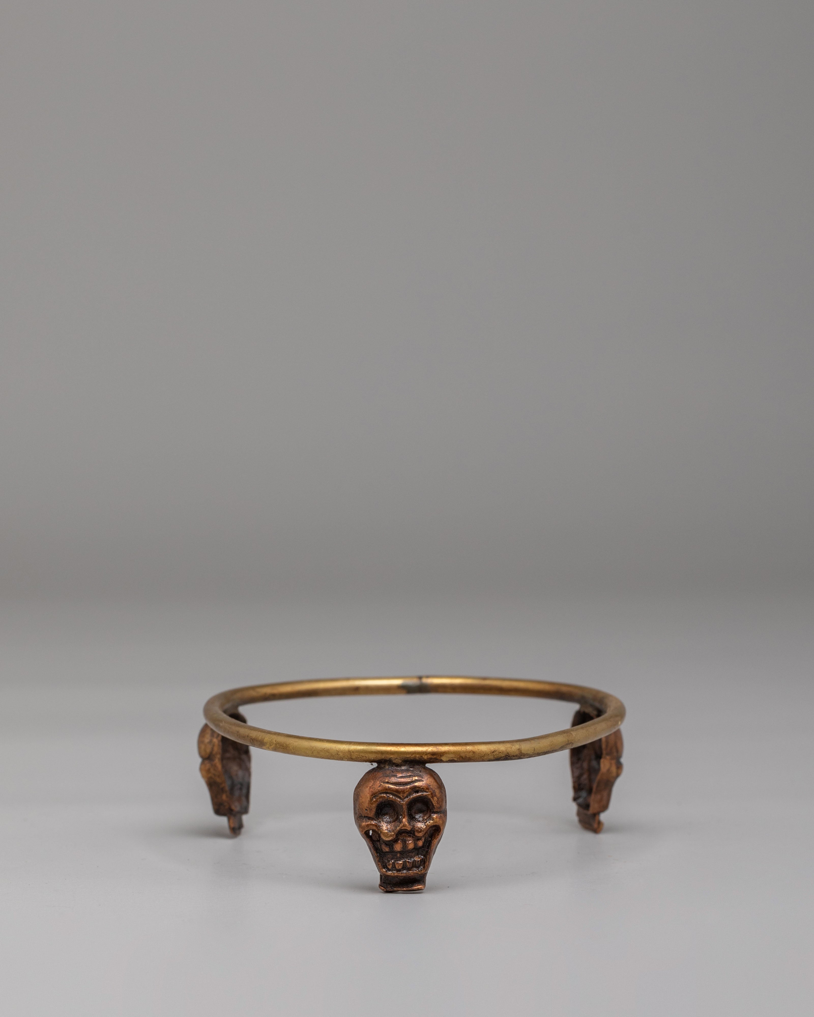 Tibetan Kapala for Ritual | Skull Cup for Tantric Ceremonies