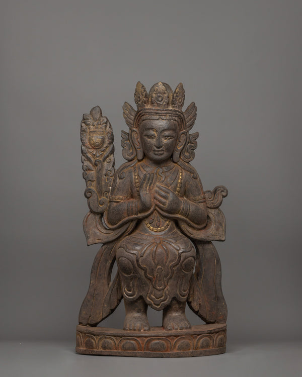 maitreya-buddha-seated-in-throne-statue