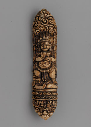 Hand-Carved Mahakala Set | Vajrayana Buddhist Protector Deity