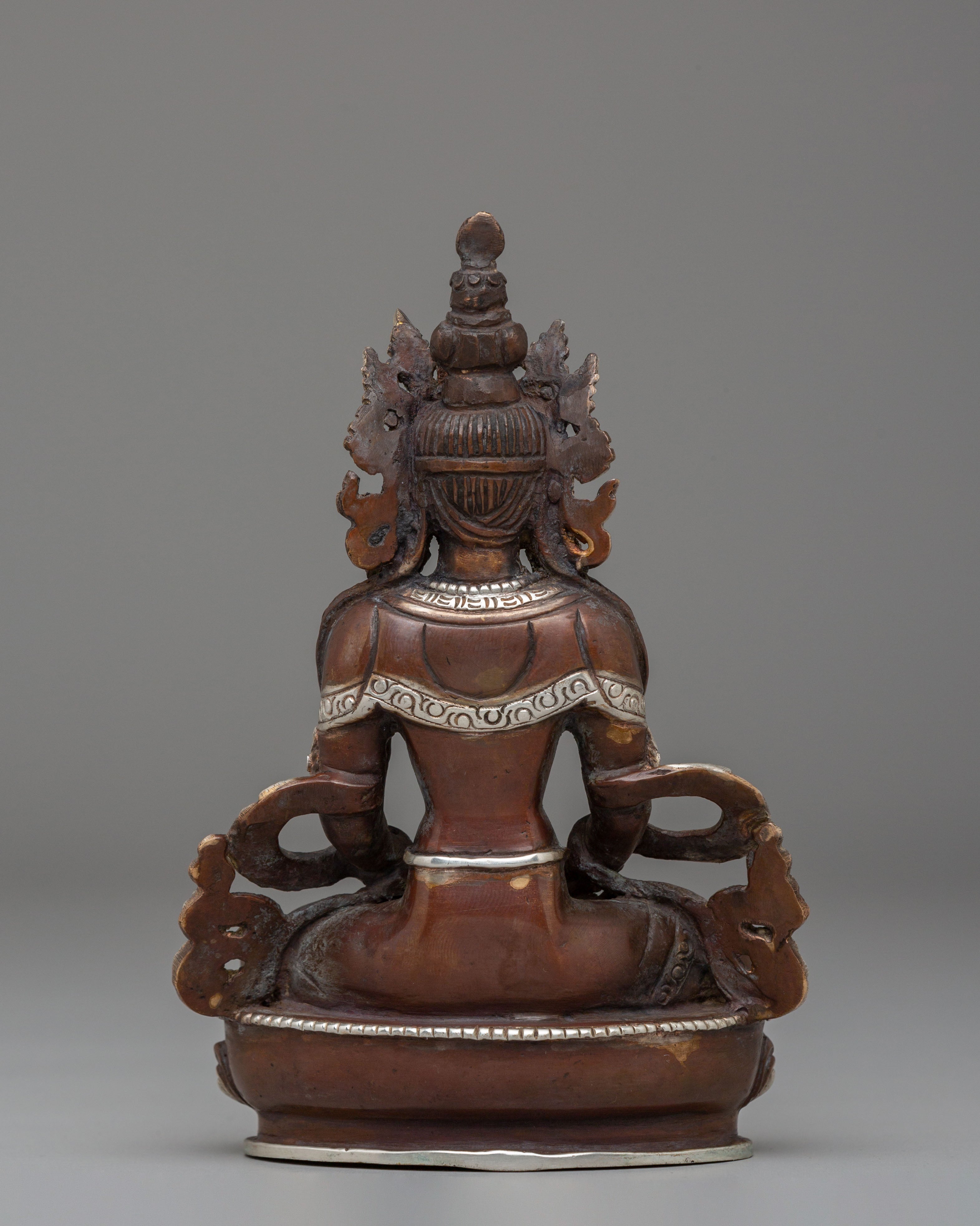 Sacred Handmade Amitayus Statue | Meditation and Rituals