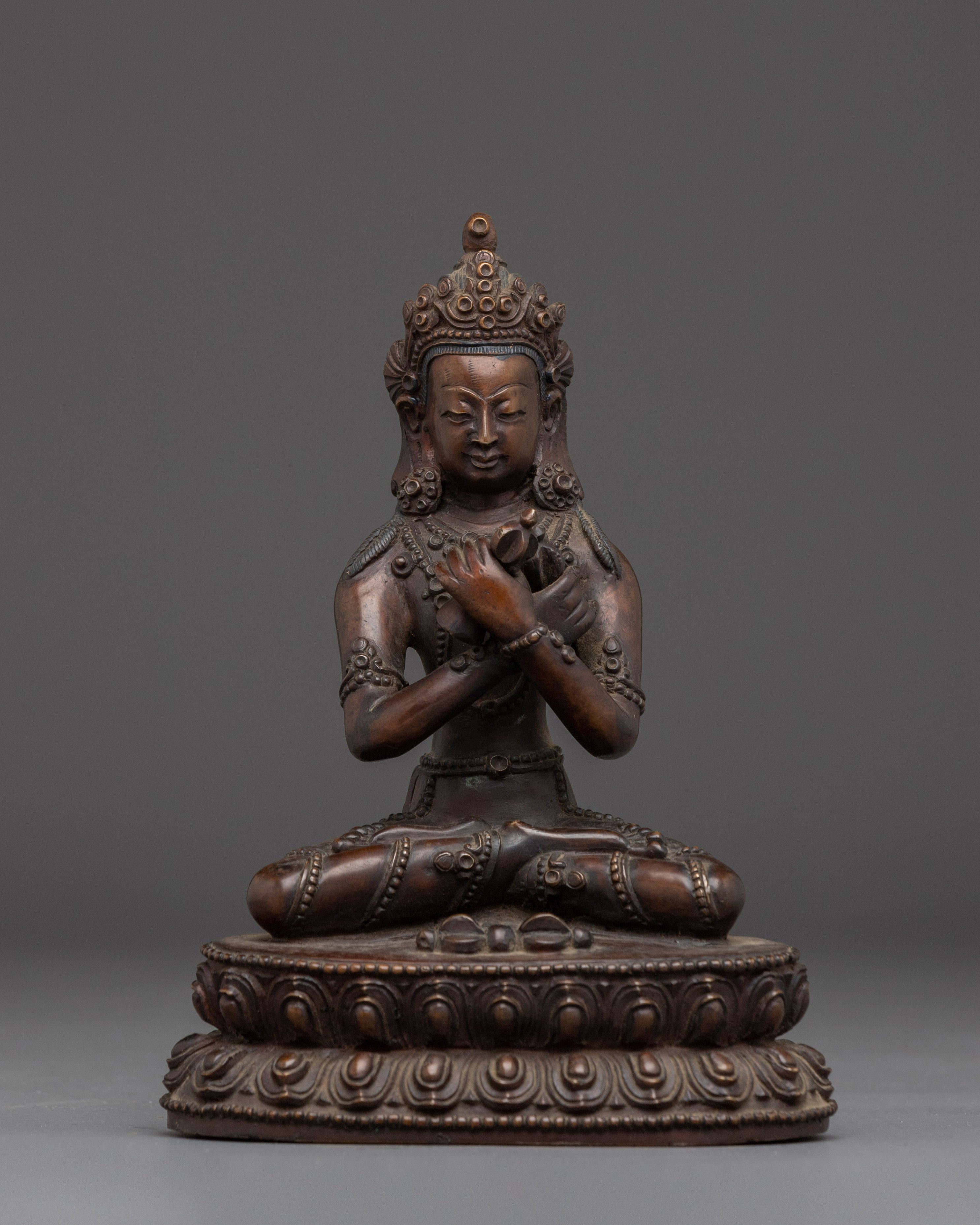 Boddhisattva Oxidized Set | Seven Tibetan Deities