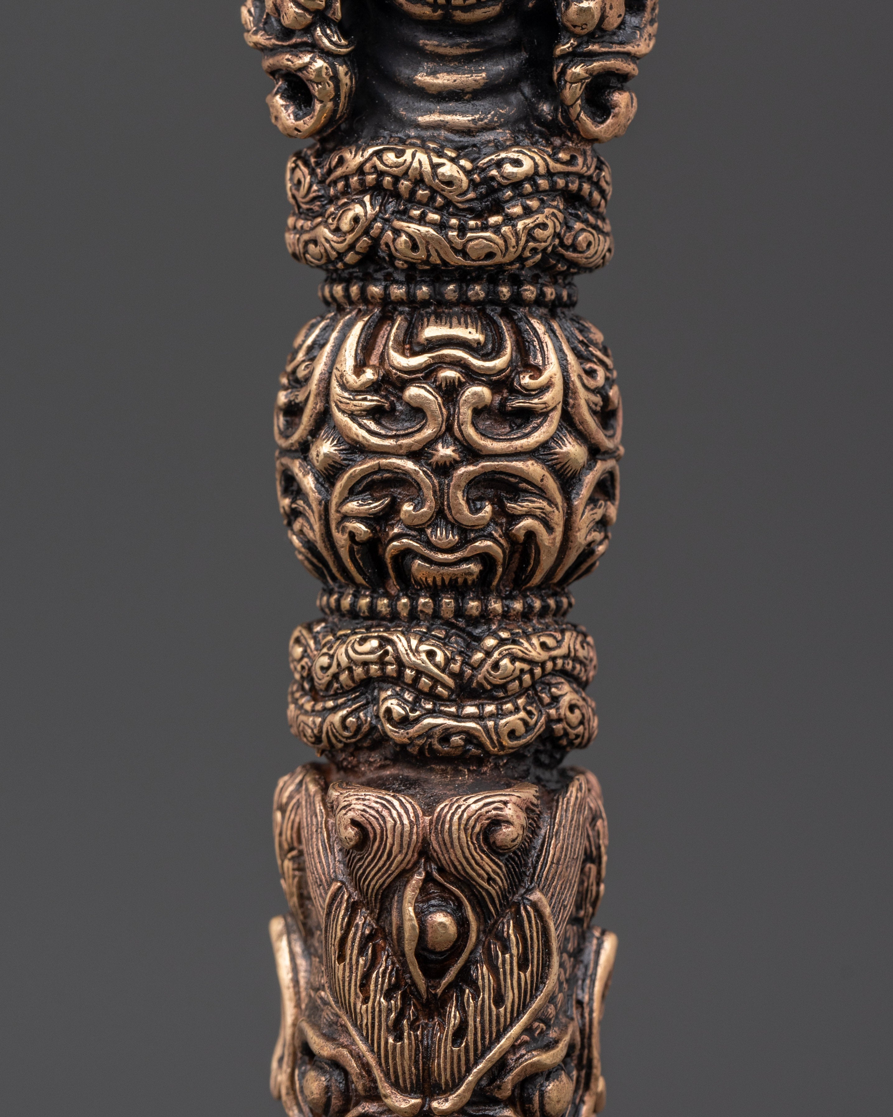 Handcrafted Himalayan Tibetan Phurba Dagger | Tantric Ritual and Spiritual Protection