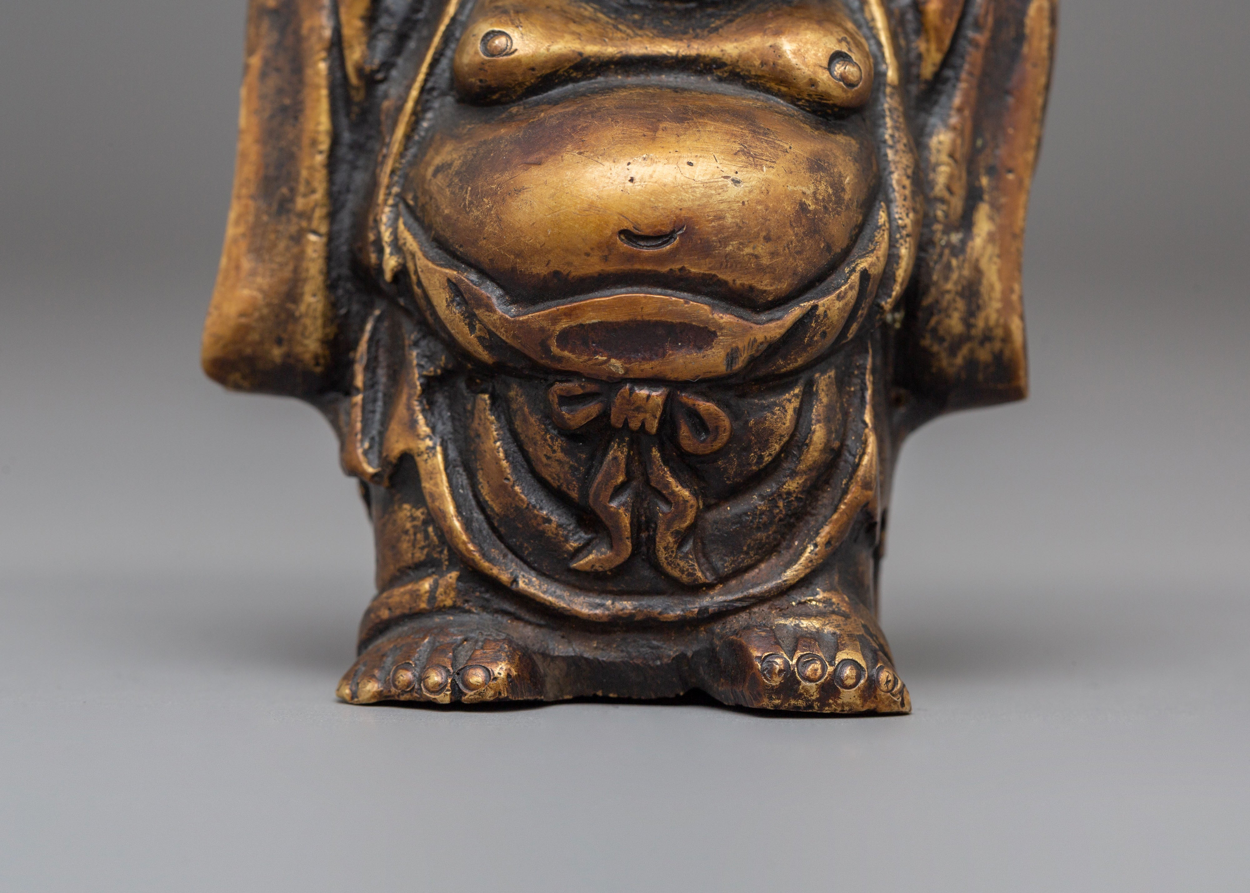 Handcrafted Laughing Buddha Set