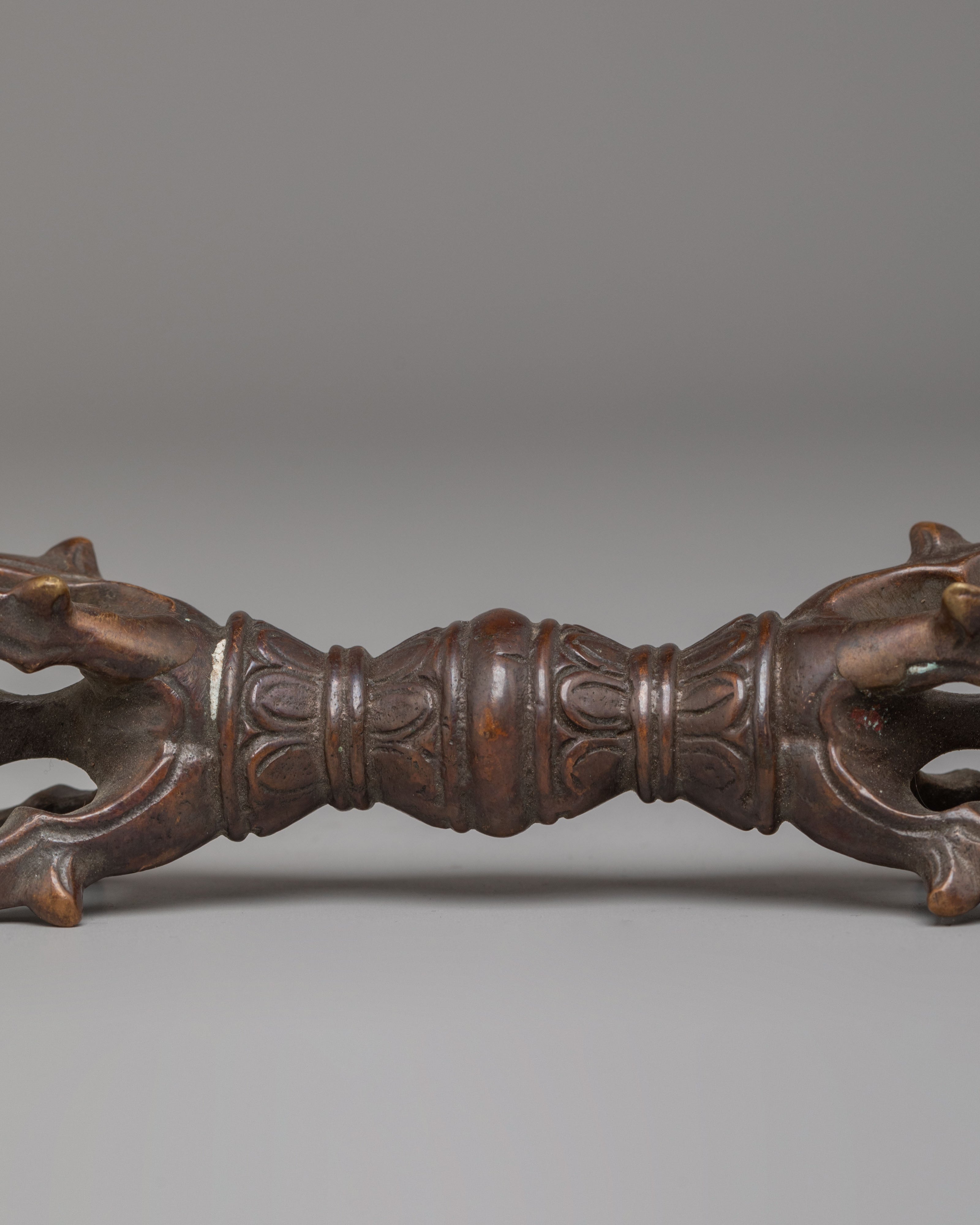 Handmade Buddhist Ritual Vajra | Sacred Tool for Spiritual Practice