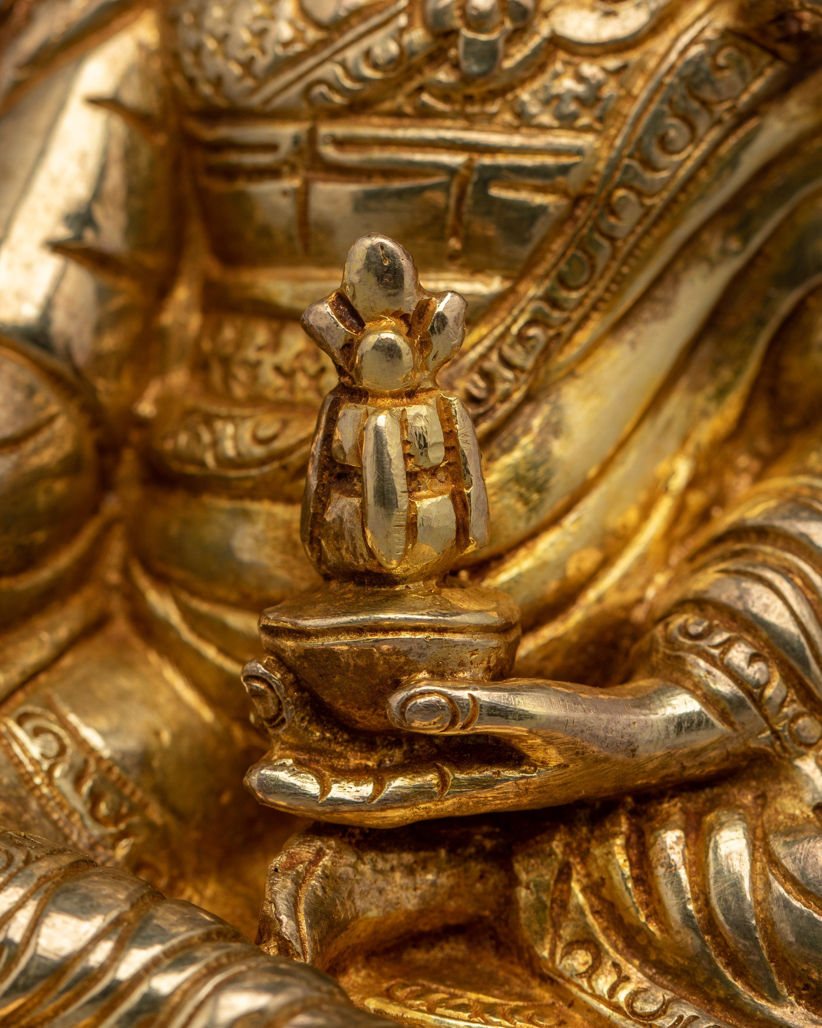 Spiritual Transformation Deity Guru Rinpoche Art | Founder of Tibetan Buddhism