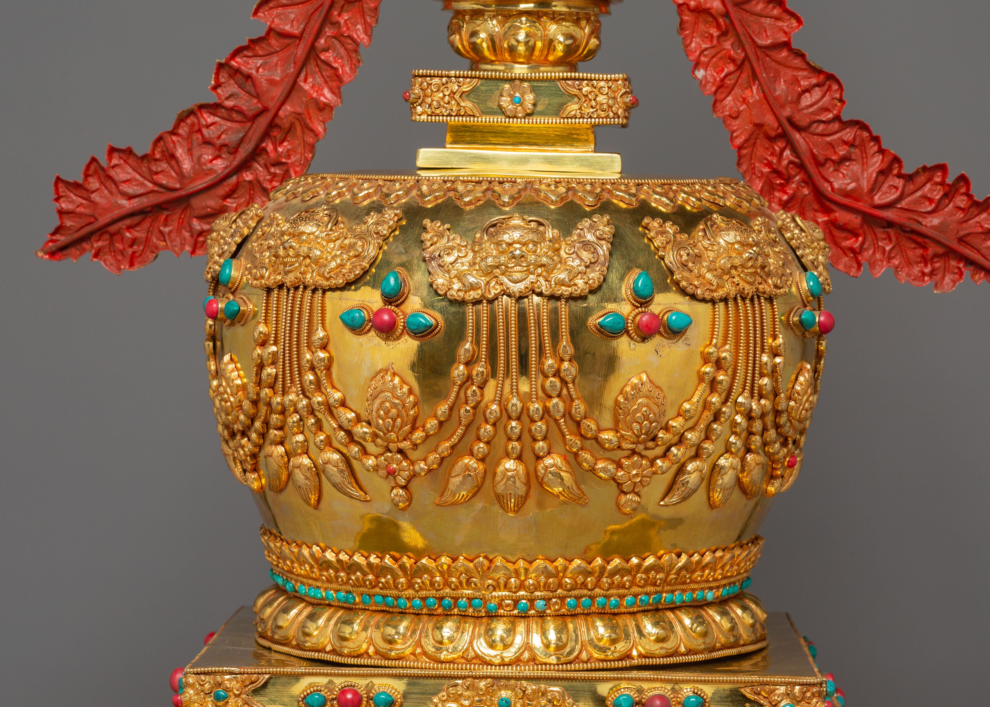 Golden Stupa for Atlar | Symbol of Wisdom