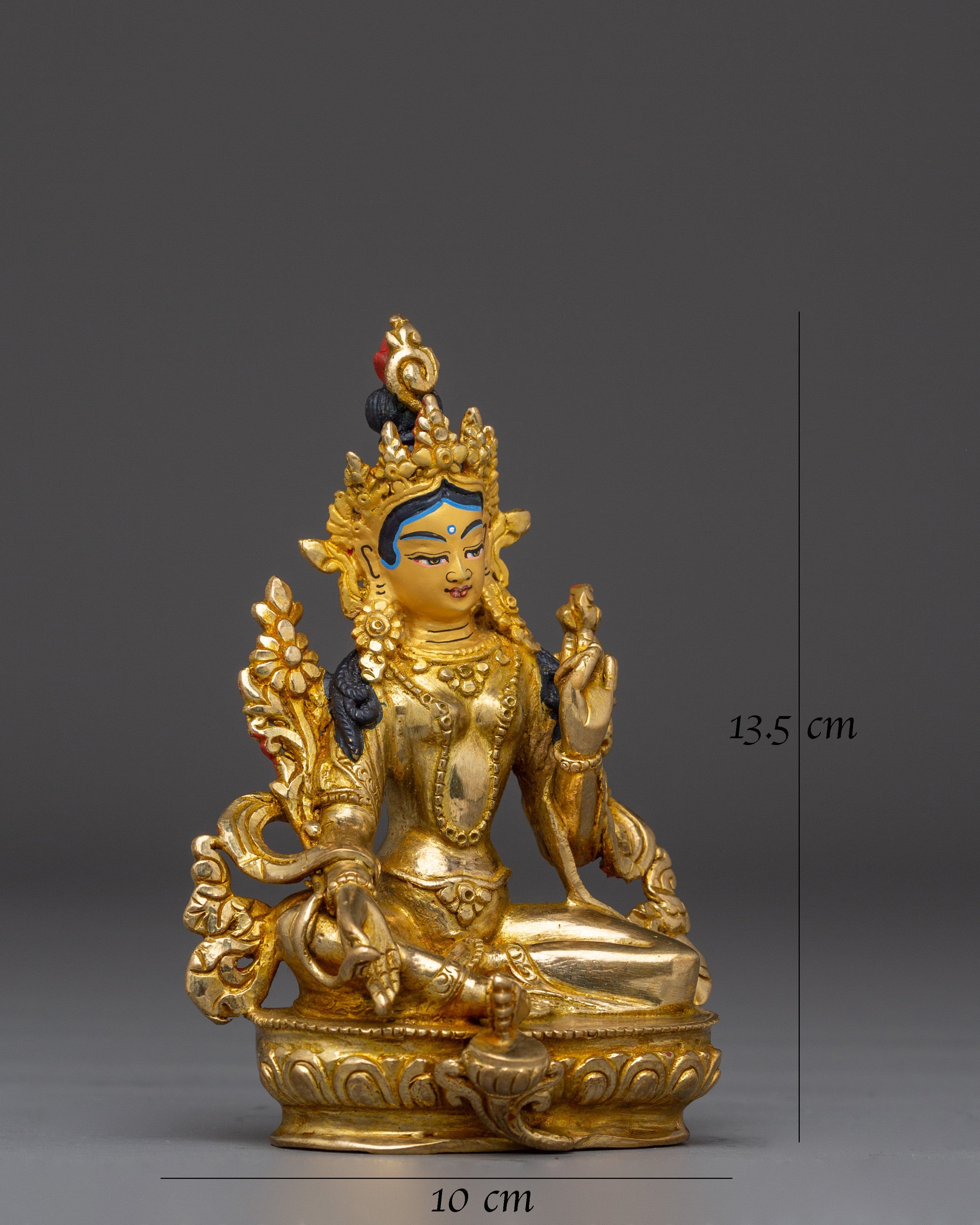 Tibetan Sacred Feminine Artwork of Green Tara | Bodhisattva of Compassion