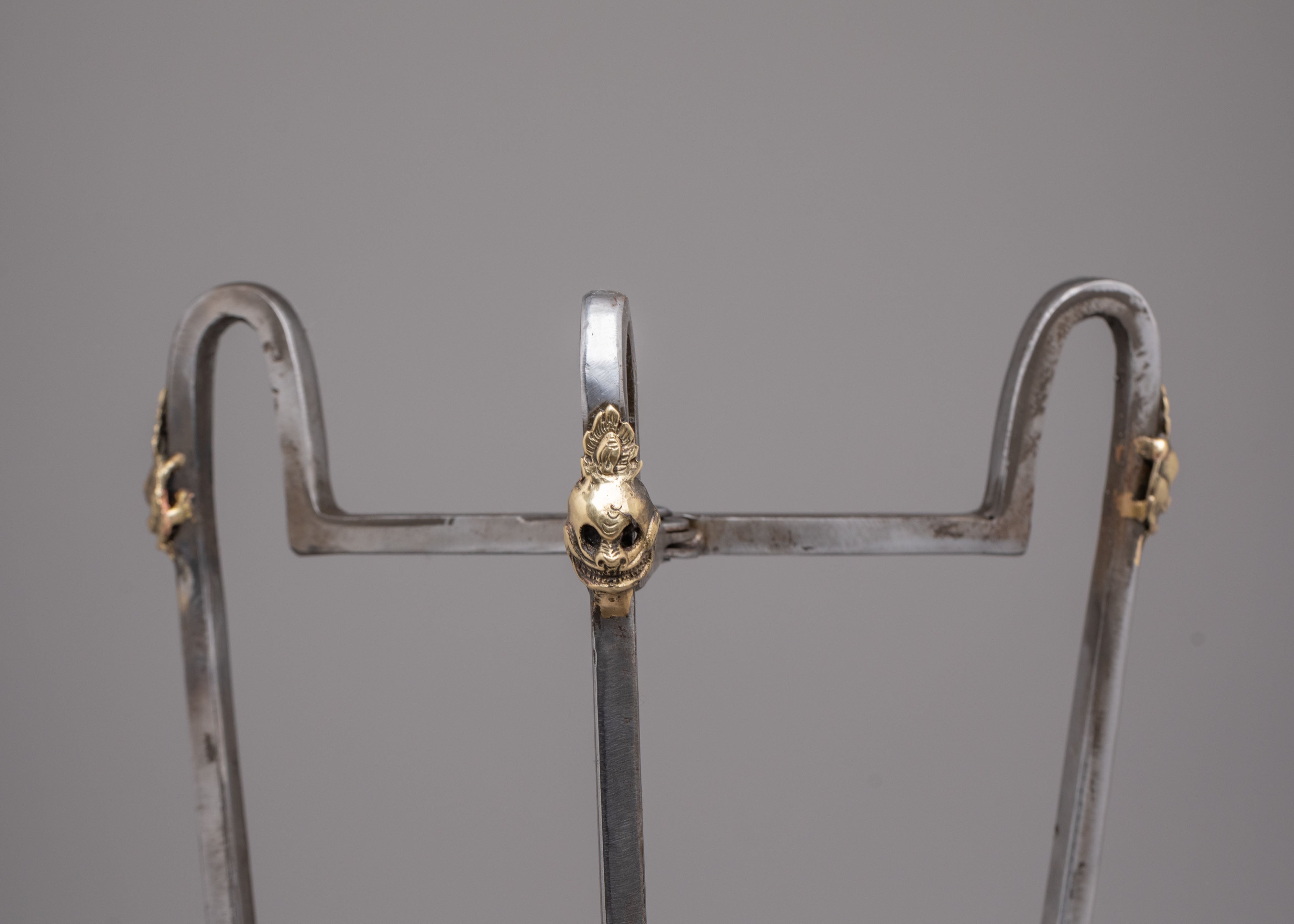 Handcrafted Kapala Stand | Sacred Tibetan Ritual Offering Vessel
