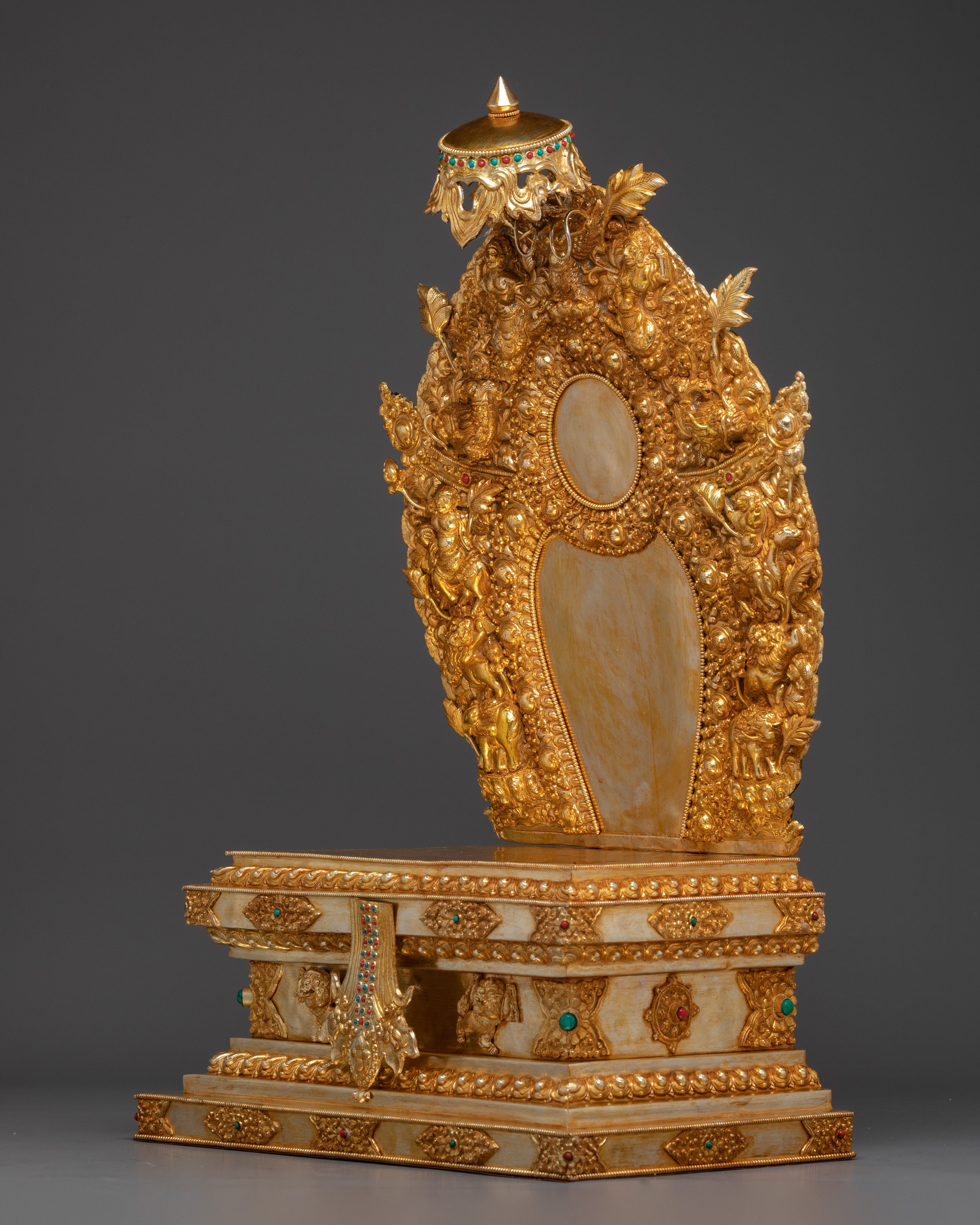 Gold Plated Throne | Altar Seat