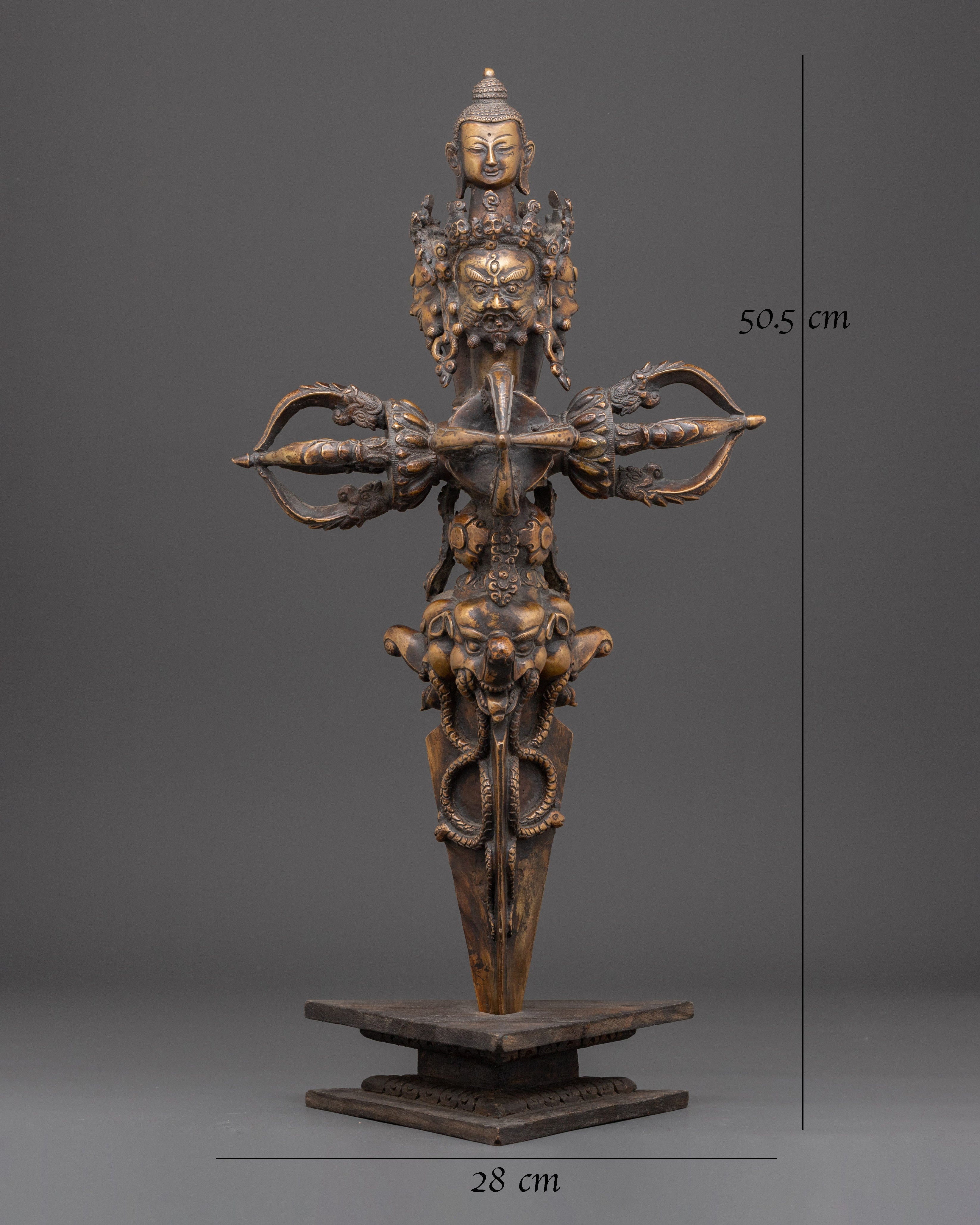 Handmade Ritual Dagger Phurba | Symbol of Power and Protection