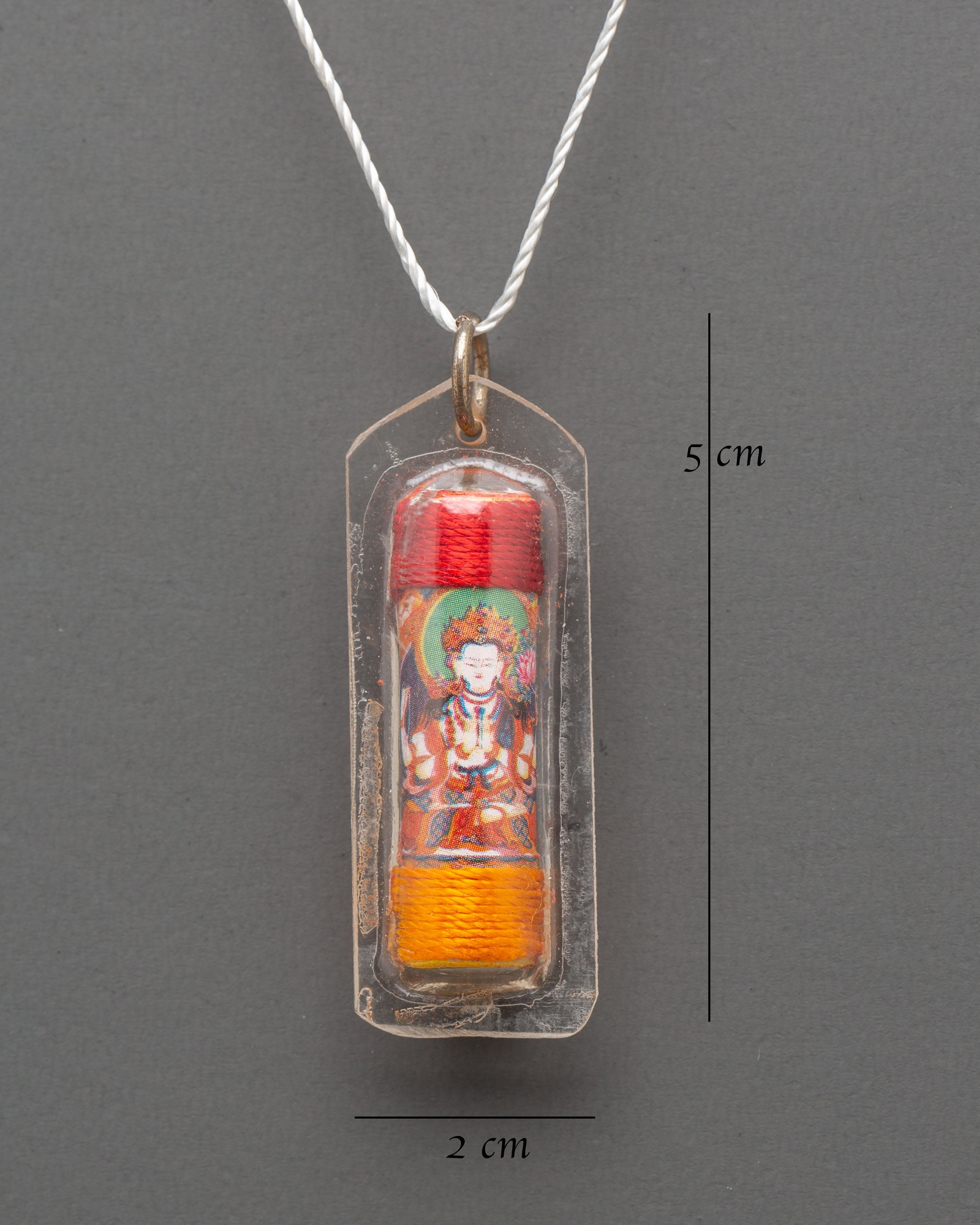 Handcrafted Chenrezig Pendant | Sacred Amulet for Blessings and Protection