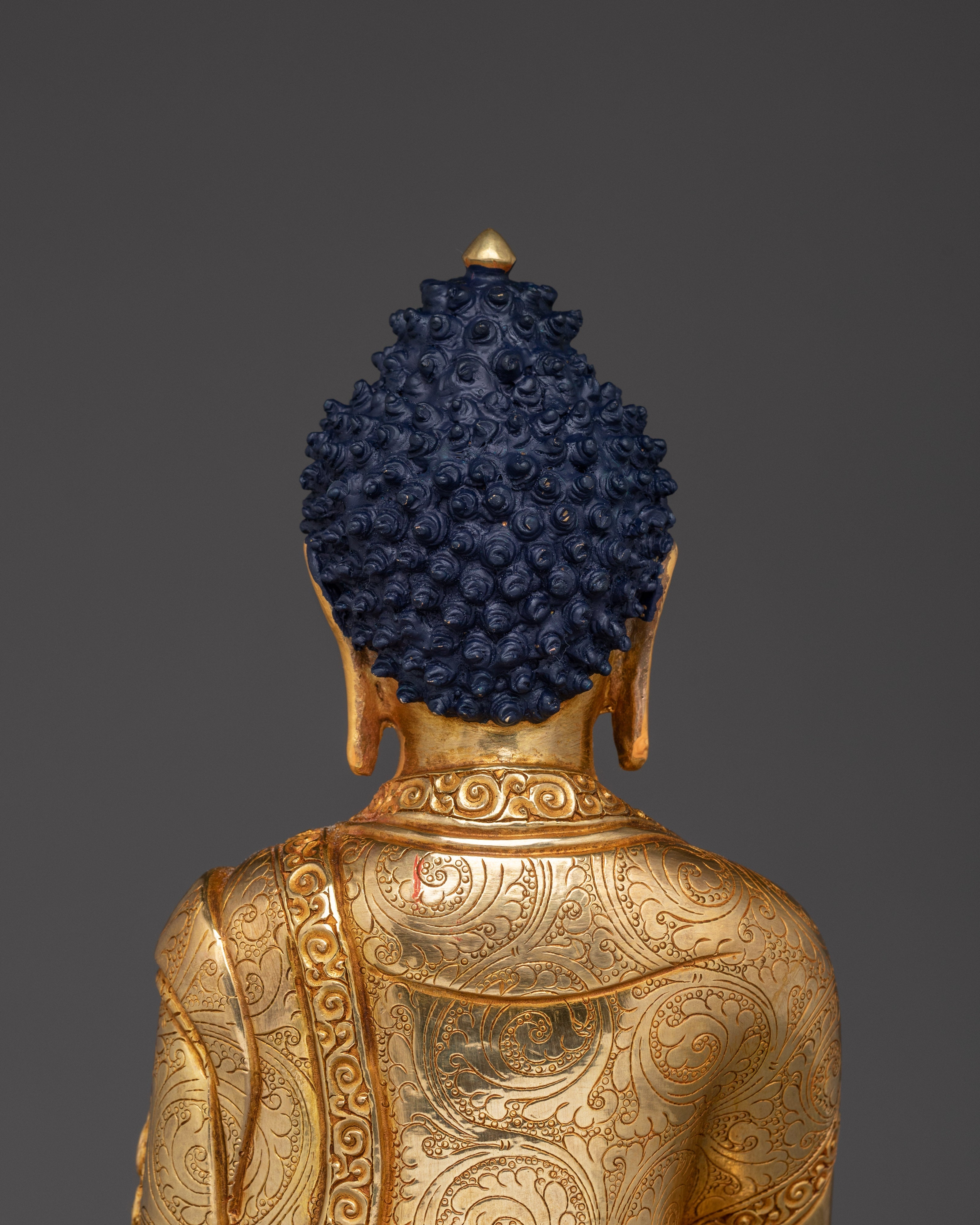 Shakyamuni Buddha Copper Statue for Meditation | Enlightened Buddha for Meditation