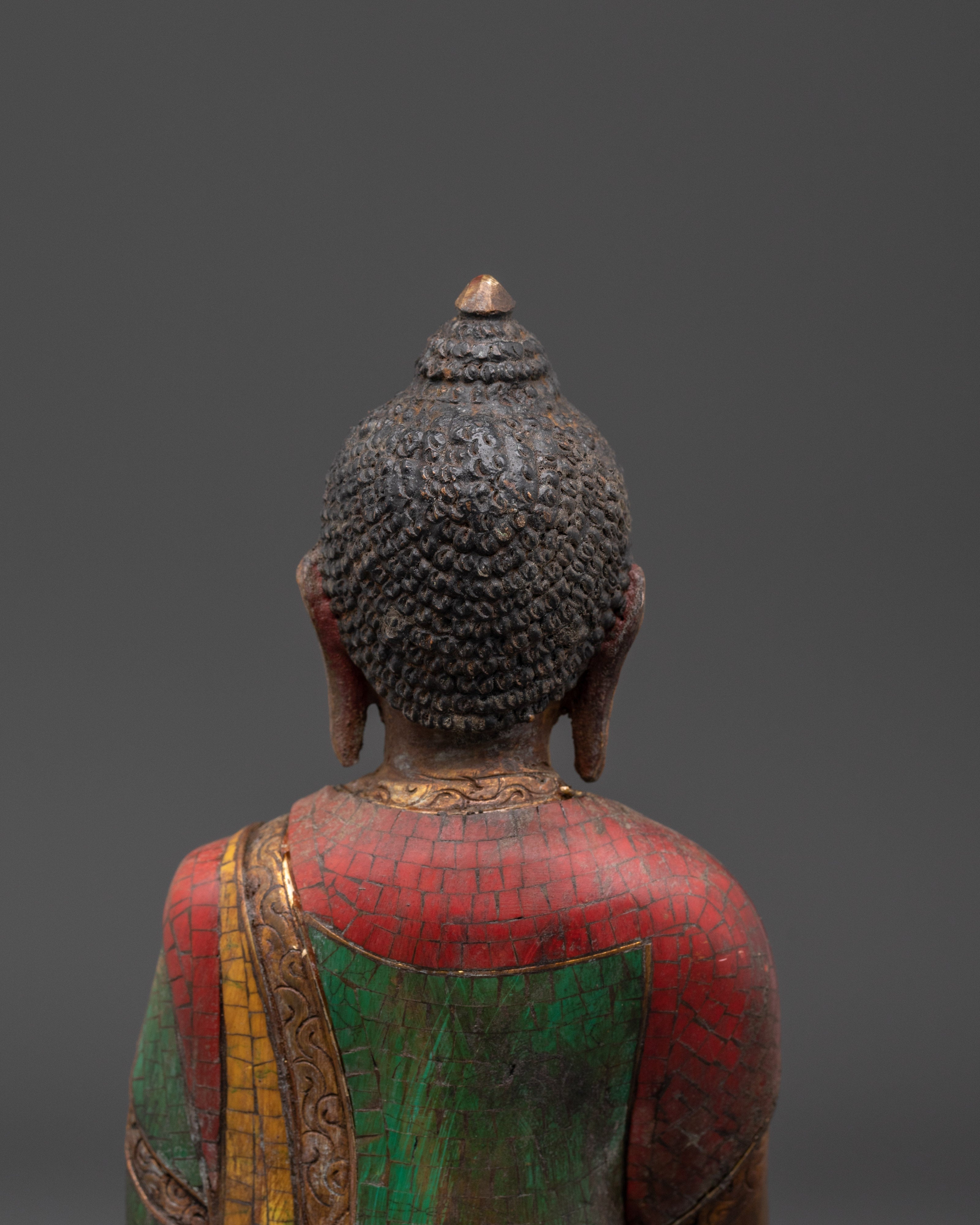 Enlightenment of Shakyamuni Buddha Statue |  Idol for Meditation & Home Decor