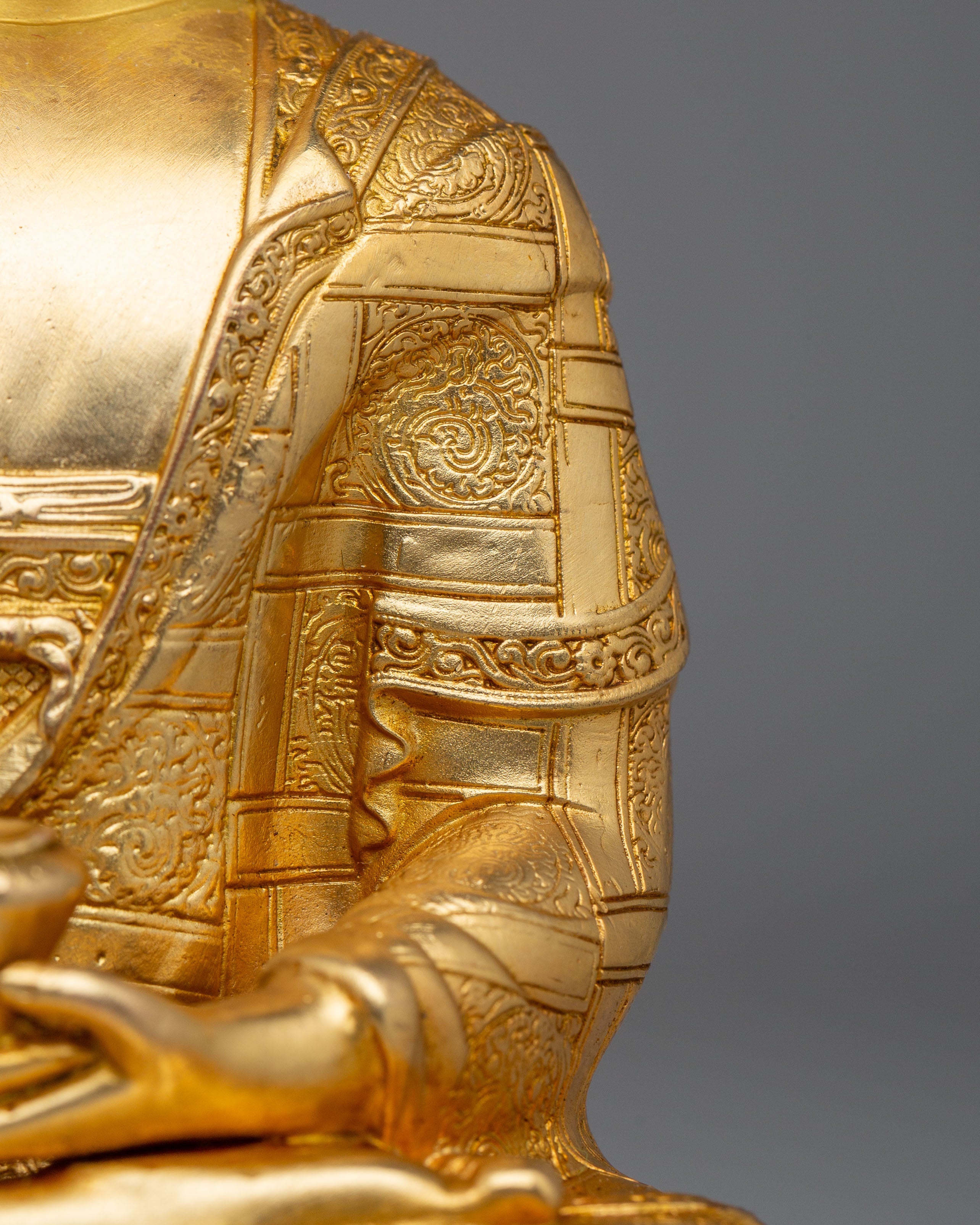 Amitabha Buddha Handcrafted Buddhist Statue | Meditation & Decor