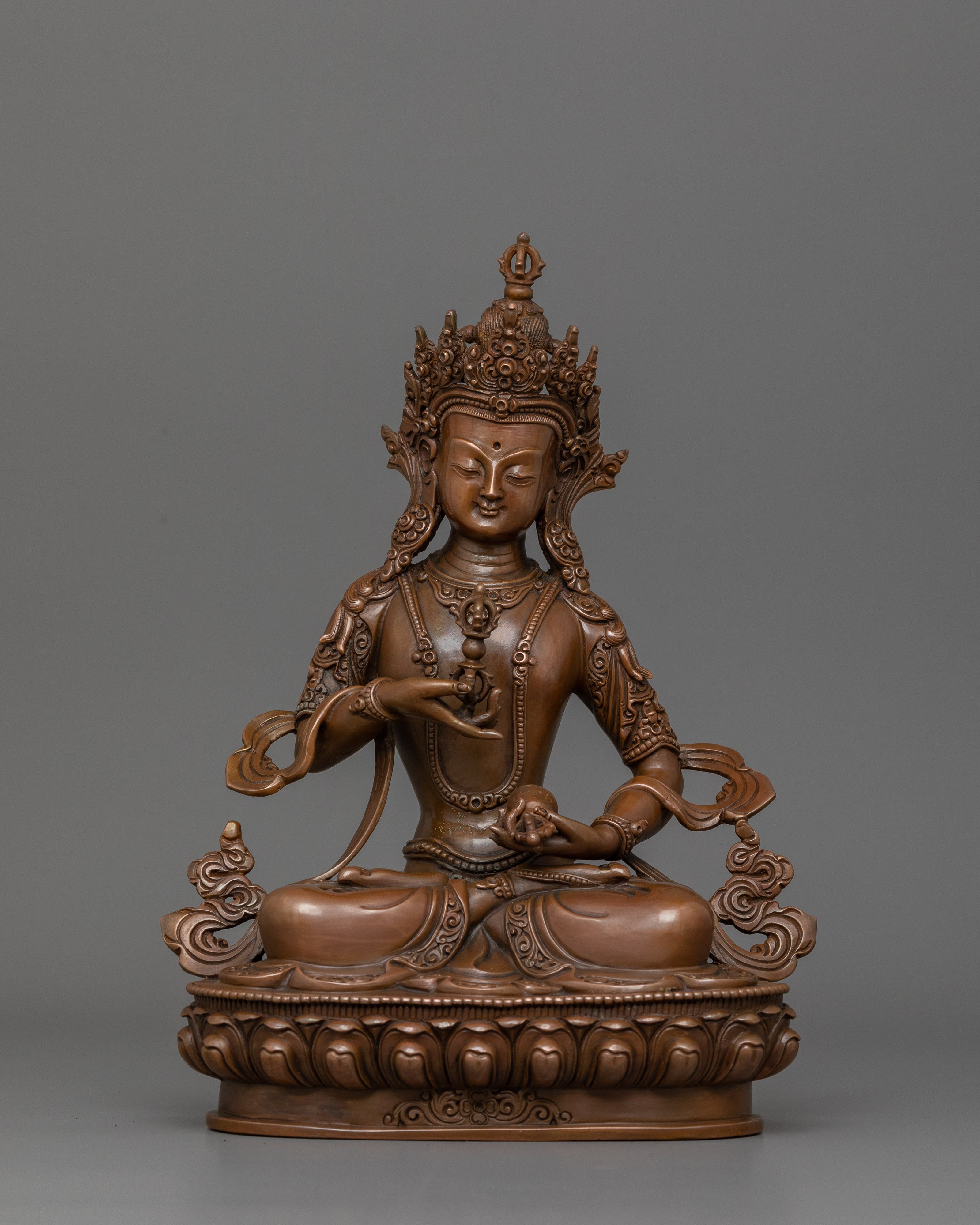 Tibetan Deity of Purification Vajrasattva Figurine