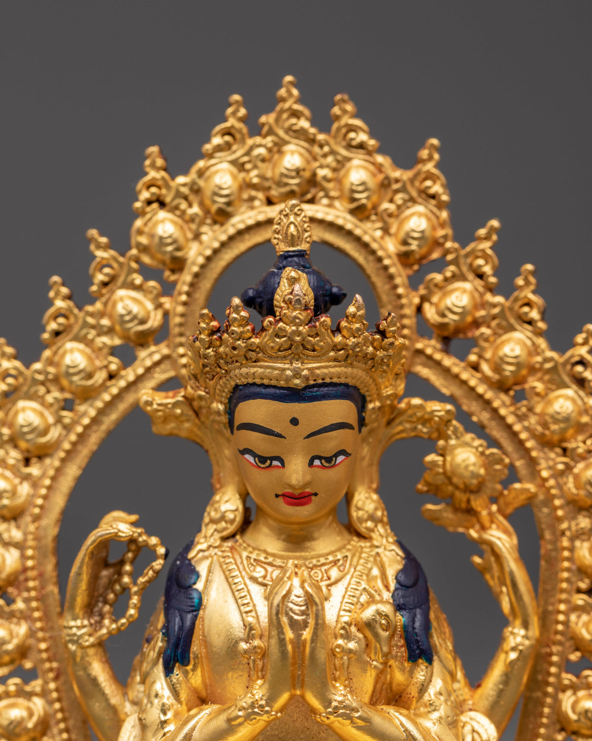 Sacred Bodhisattva Chenrezig Figurine | Symbol of Compassion & Mindfulness