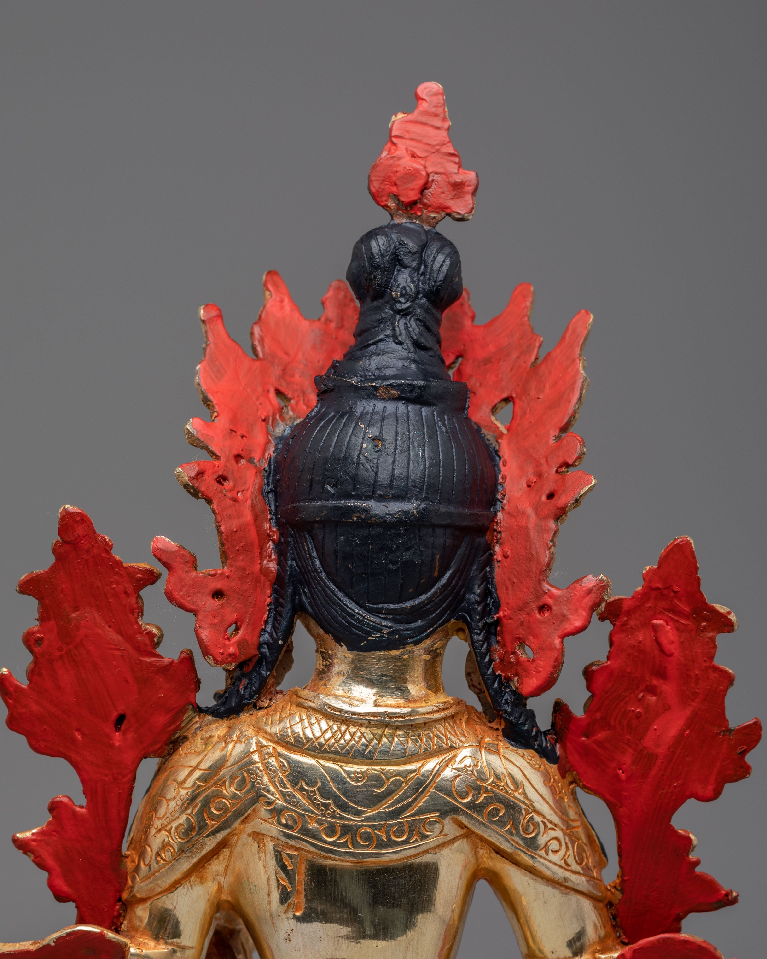 Vajrayana Green Tara Deity Statue | Buddhist Compassion Goddess