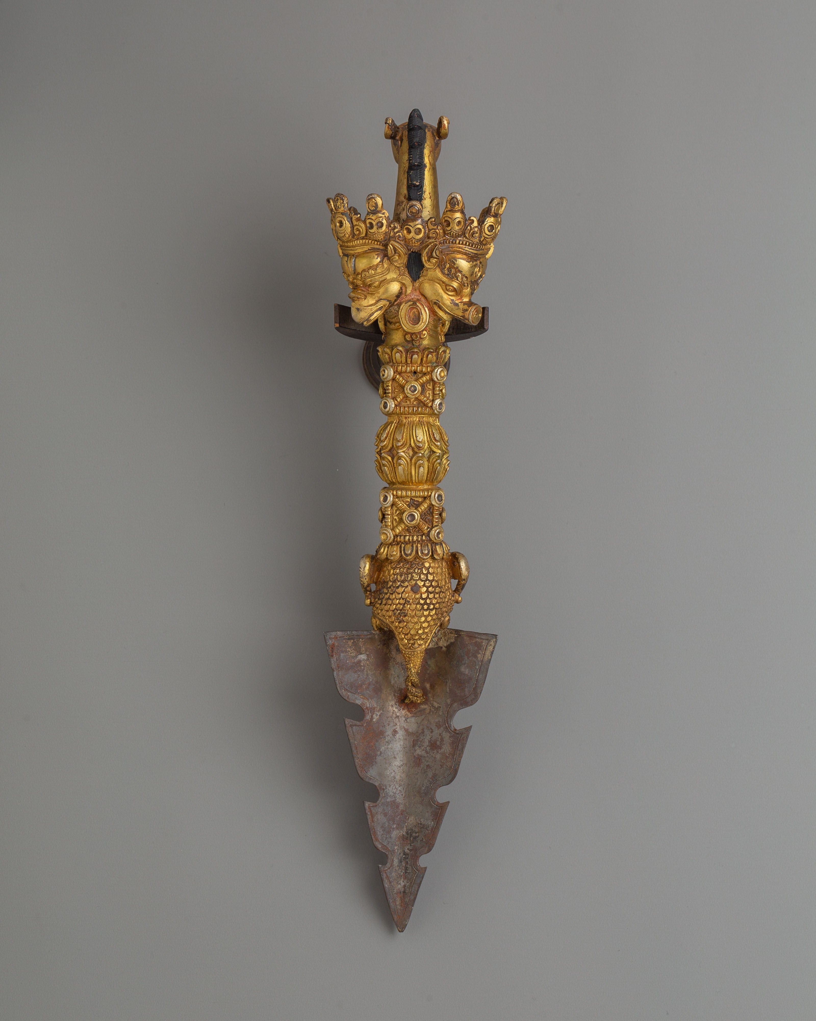 Traditional Ritual Dagger Phurba | Symbol of Transformation