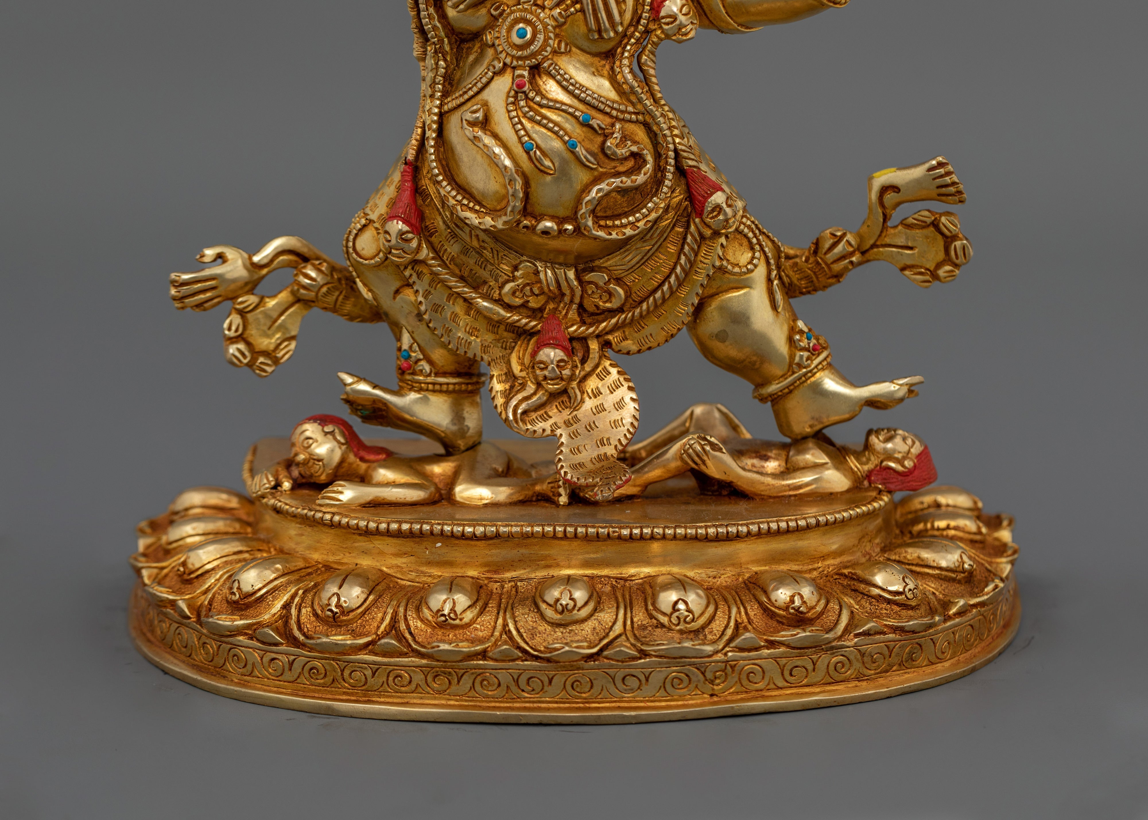Protector Deity Guru Dragpo Statue | Wrathful manifestation of Padmasambhava