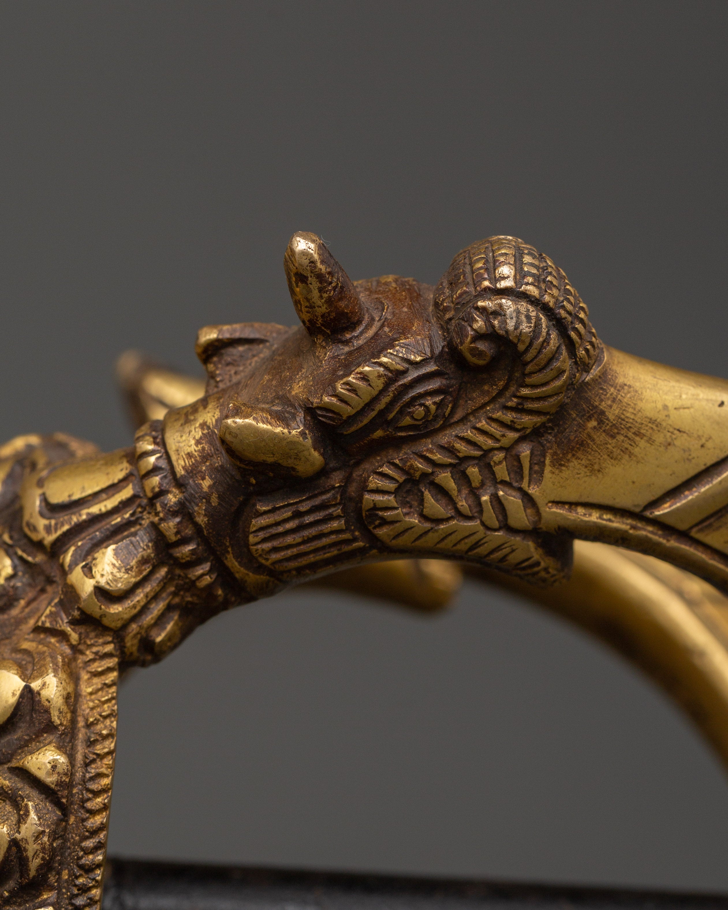Brass Vajra Thunderbolt | Tibetan Buddhist Ritual Tool