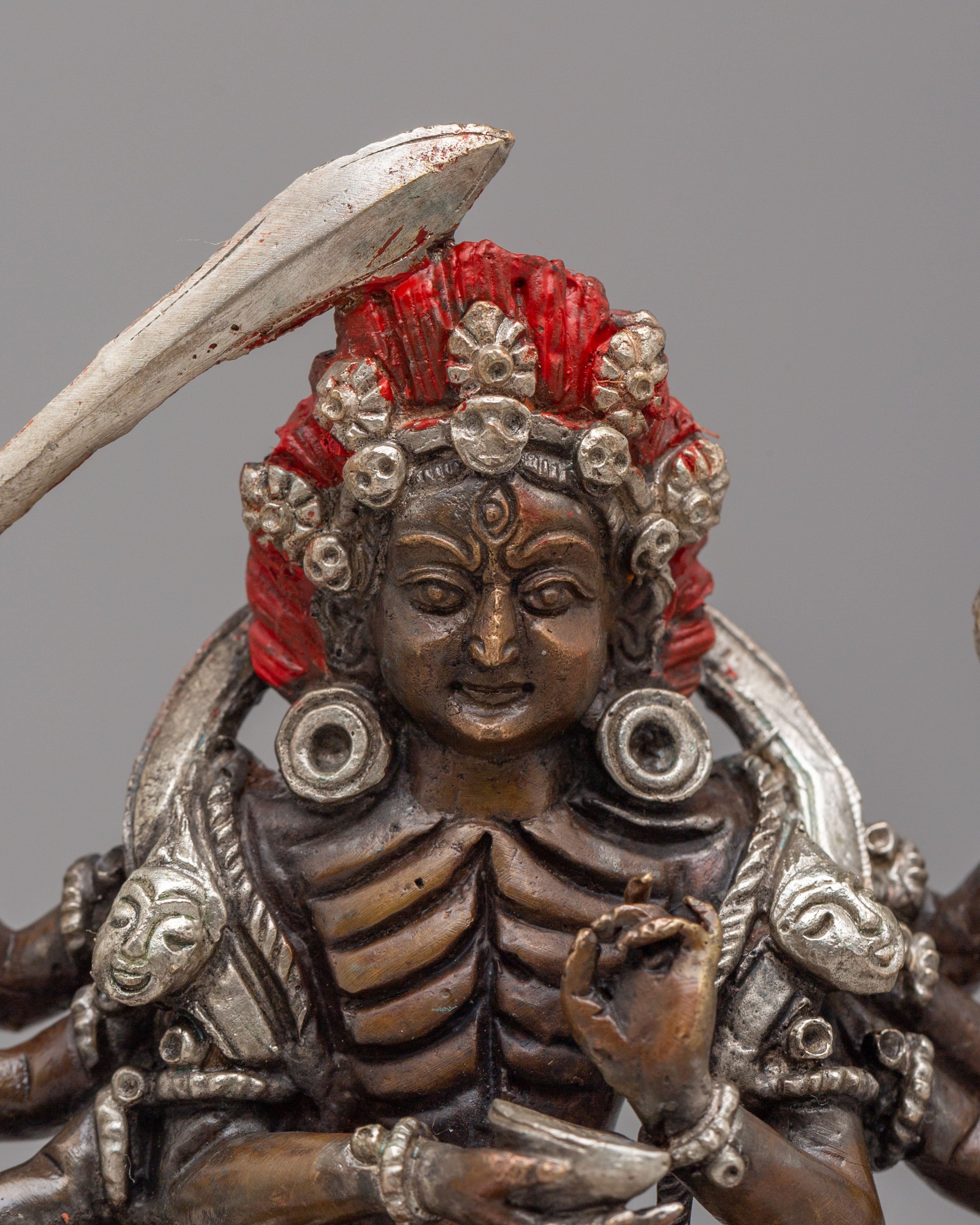 Hindu Goddess Kali Statue | Sacred Deity Sculpture