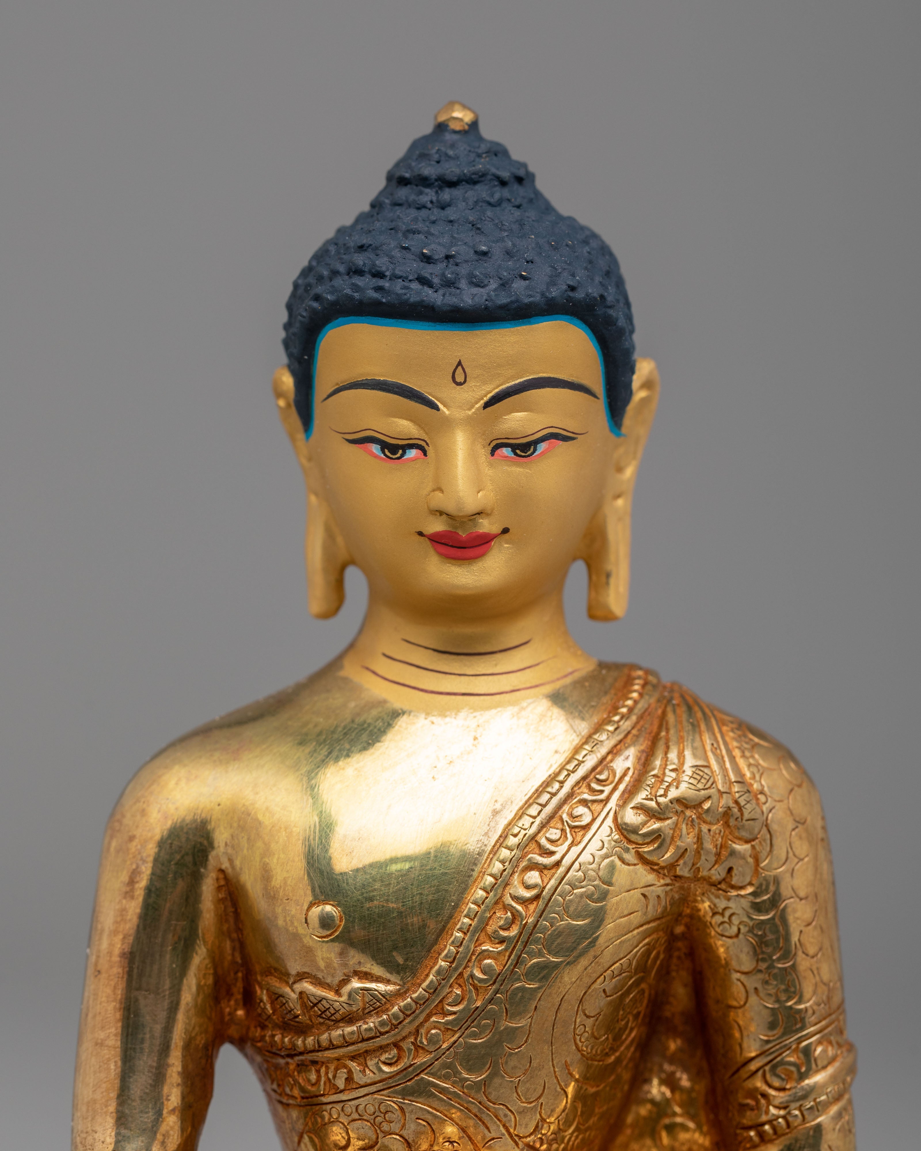 Shakyamuni Buddha Serene Statue | Meditation Altar Decor