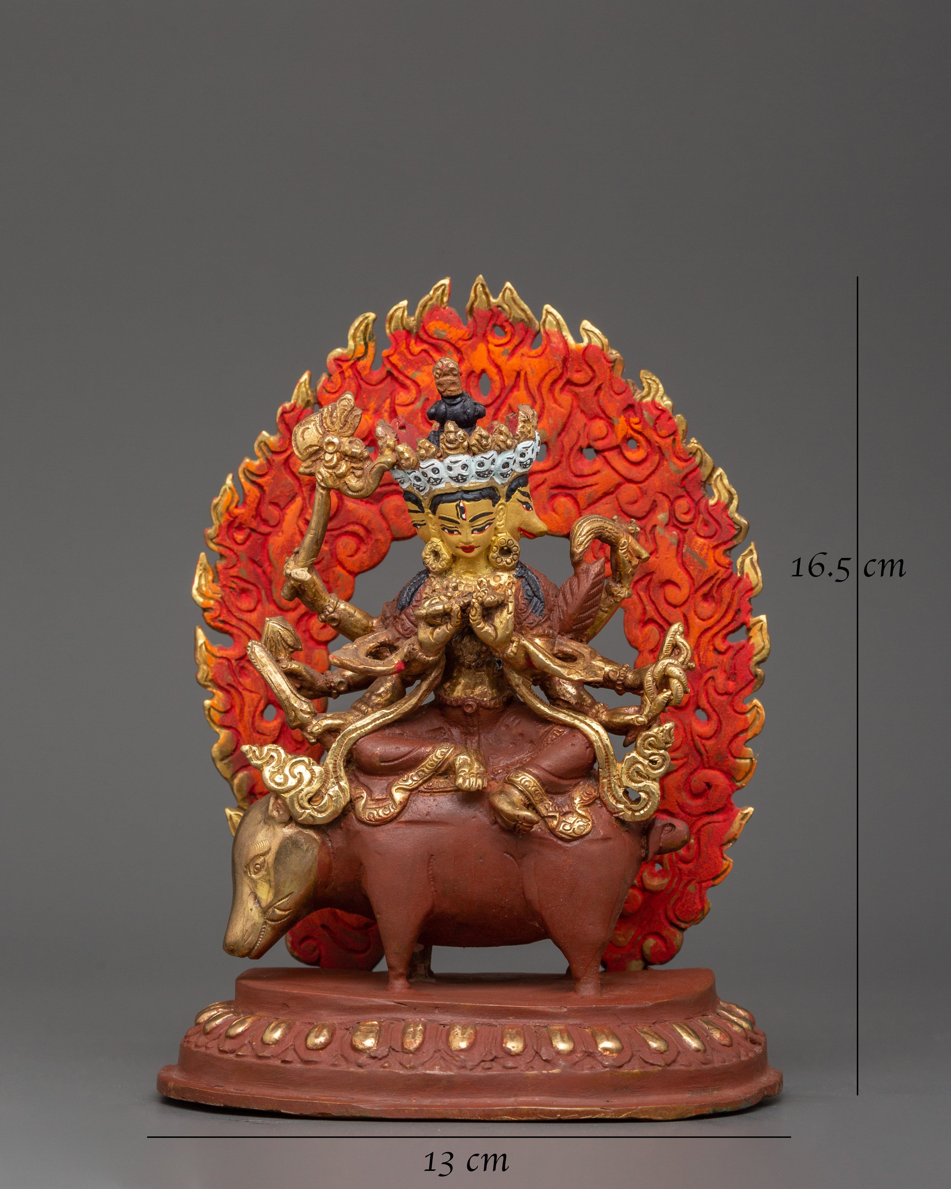 Hand-carved Marichi Statue | Symbol of Light, Protection, and Spiritual Guidance