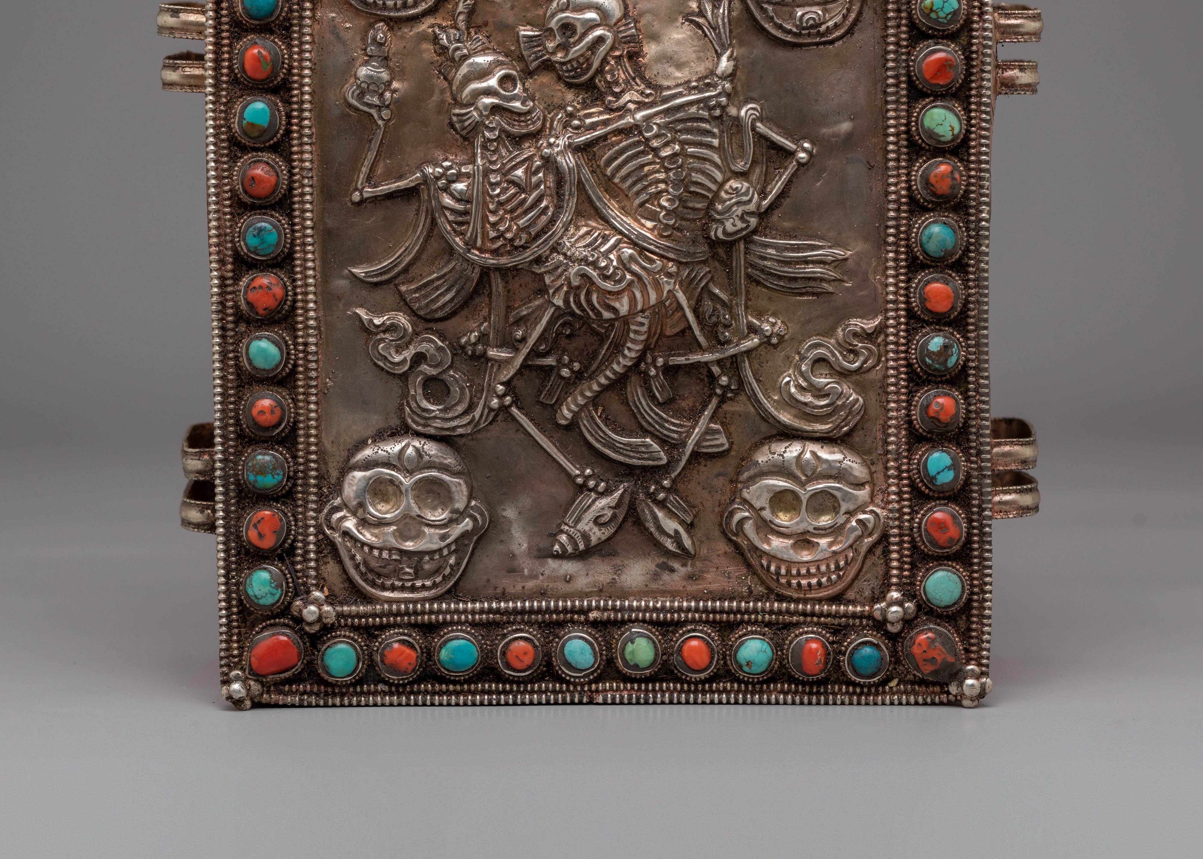 Citipati Design Tibetan Ghau Box | Protective Significance of the Ghau Box