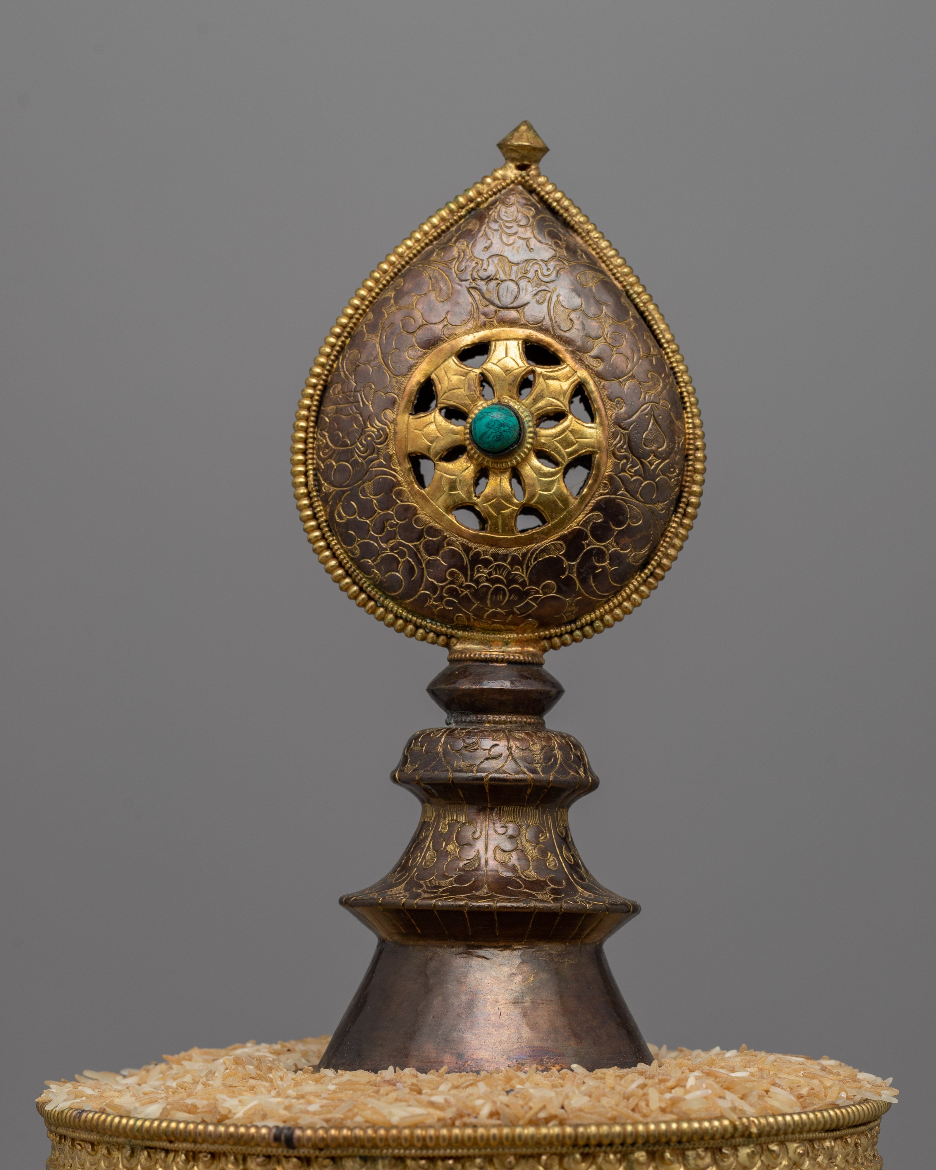 Sacred Tibetan Mandala for Offerings |  Exquisite Ritual Art for Devotion