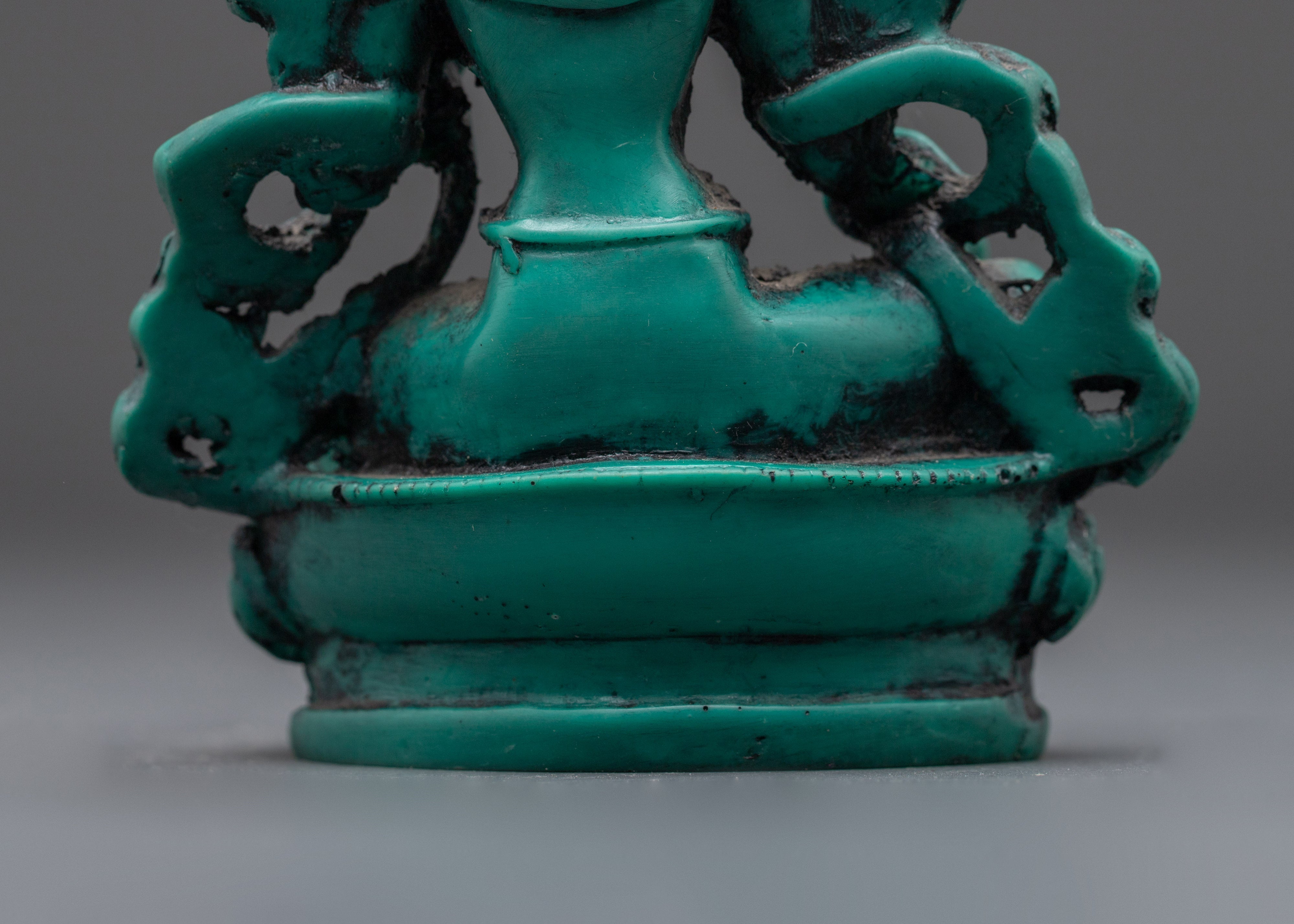 Sacred Bodhisattva Green Tara Statue | Symbol of Compassion