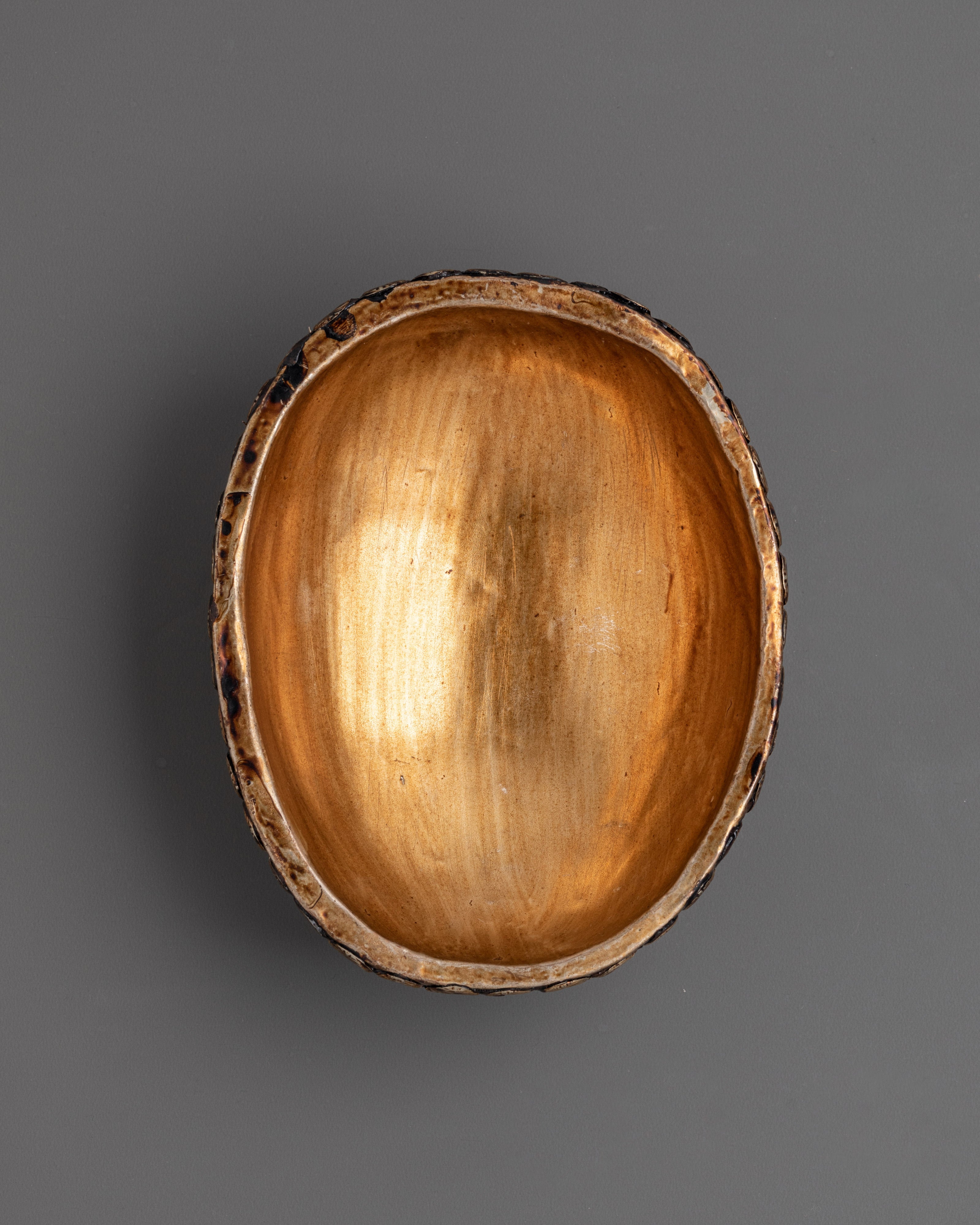 Tantric Ritual Kapala | Skull Cup for Buddhist Ceremonies