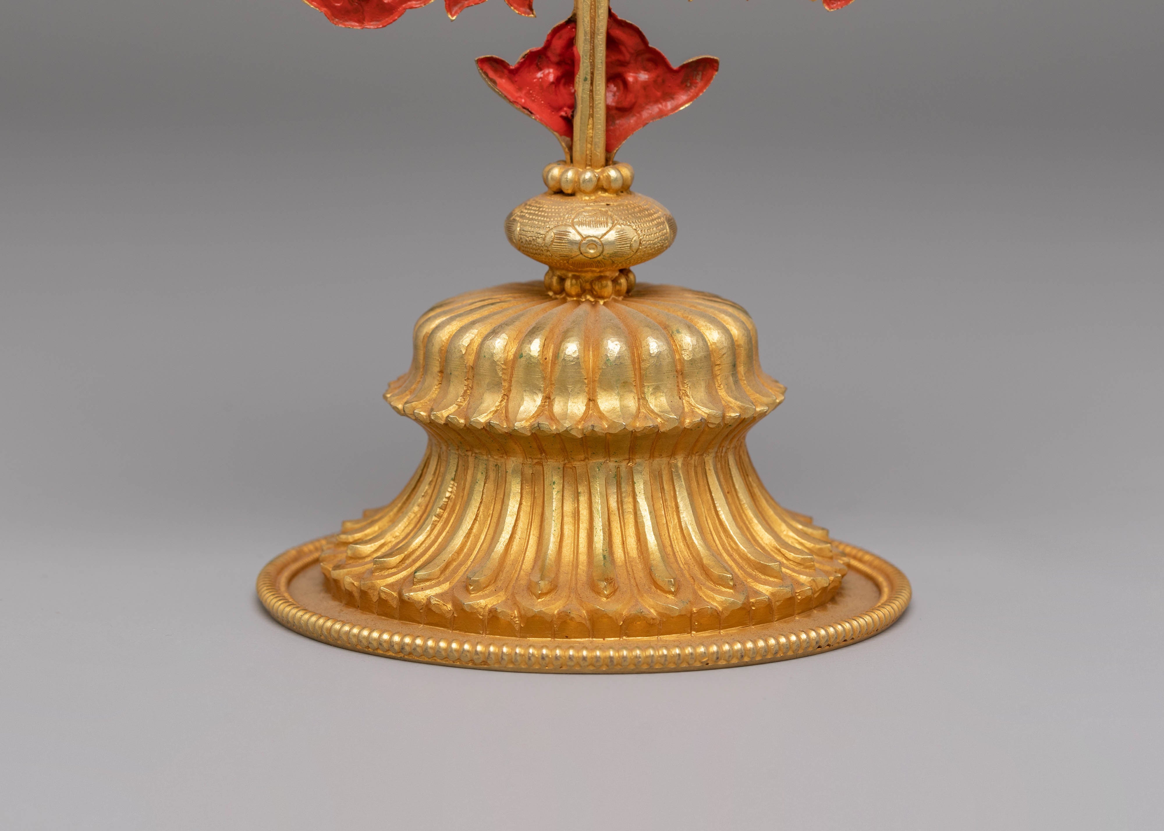 Decorative Buddhist Shrine Flower | Sacred Floral Offering Artwork