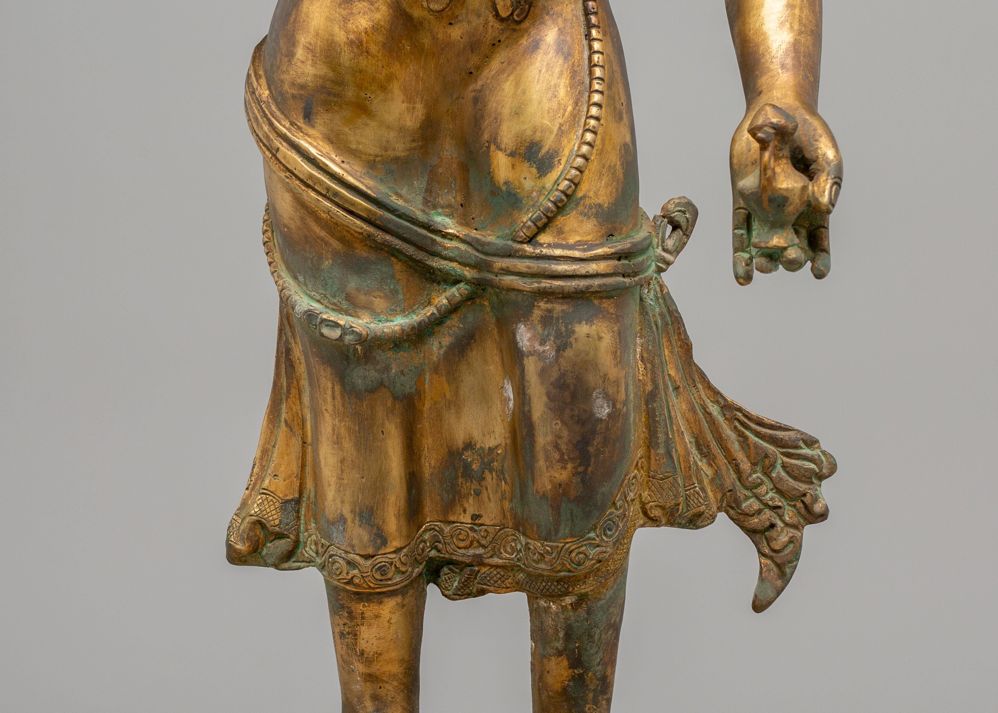 Spiritual Maitreya Buddha Statue | Tibetan Future Buddha Sculpture