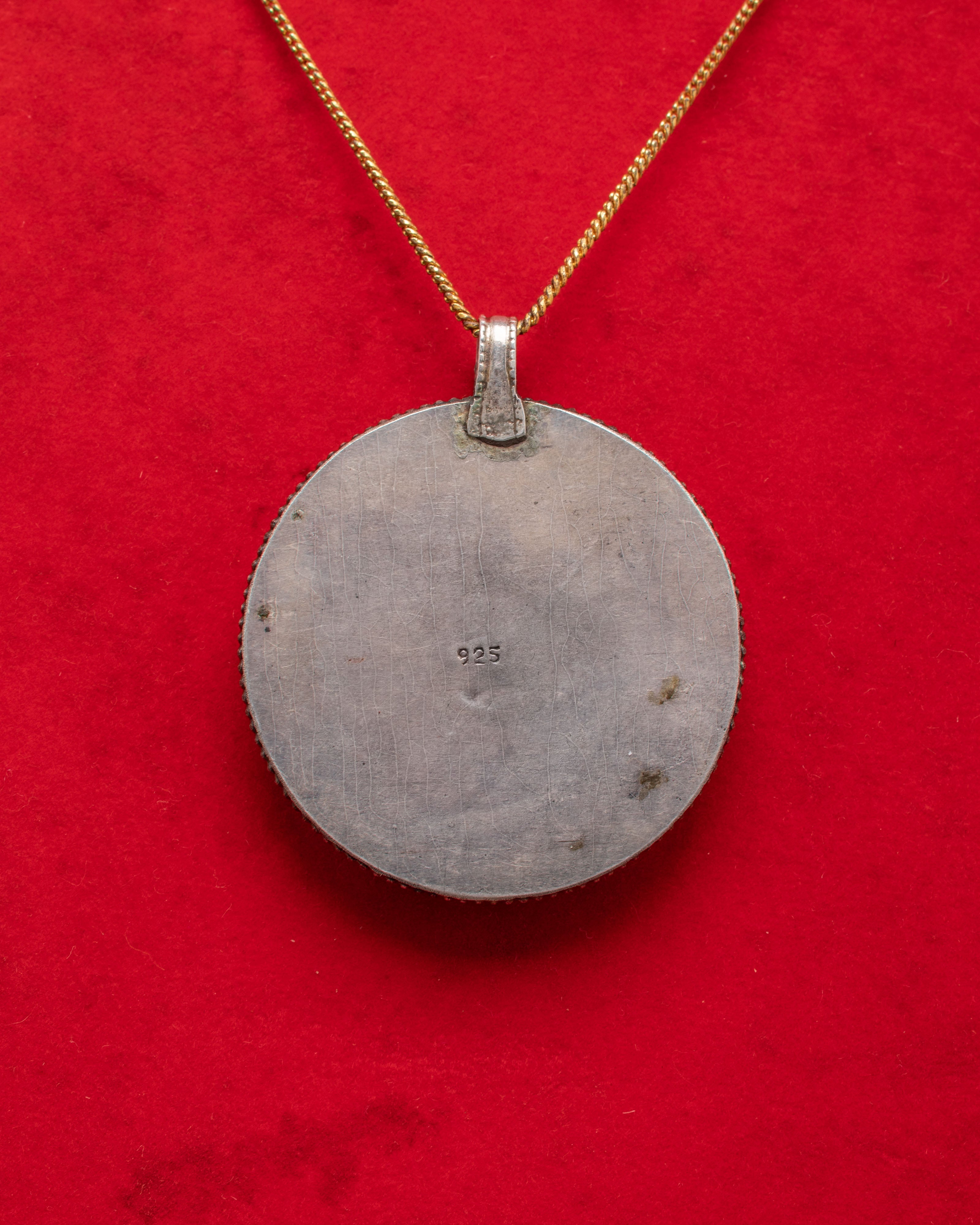 Tibetan Buddhis Pendant | Spiritual Jewelry