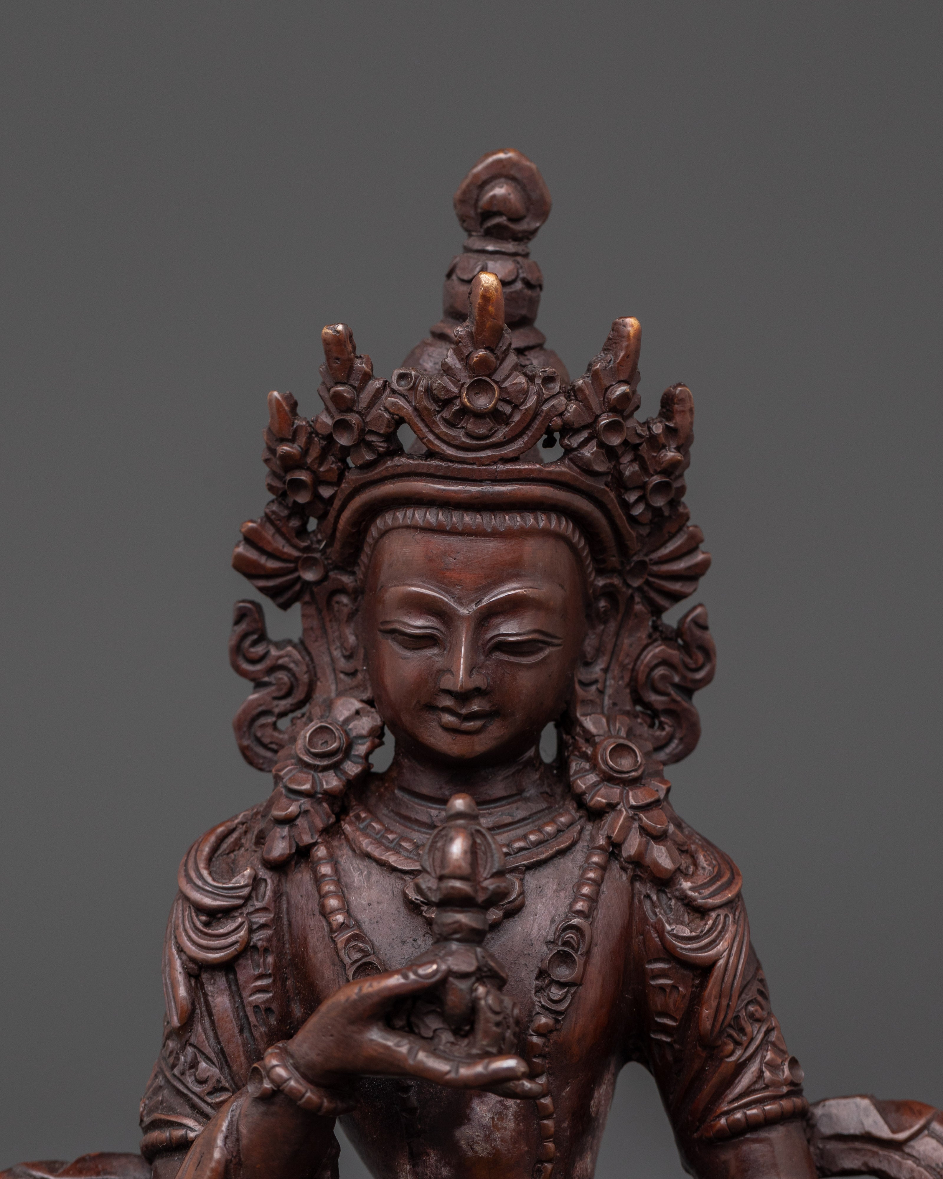 Handcrafted Vajrasattva Sculpture | Tibetan Buddhist Statue