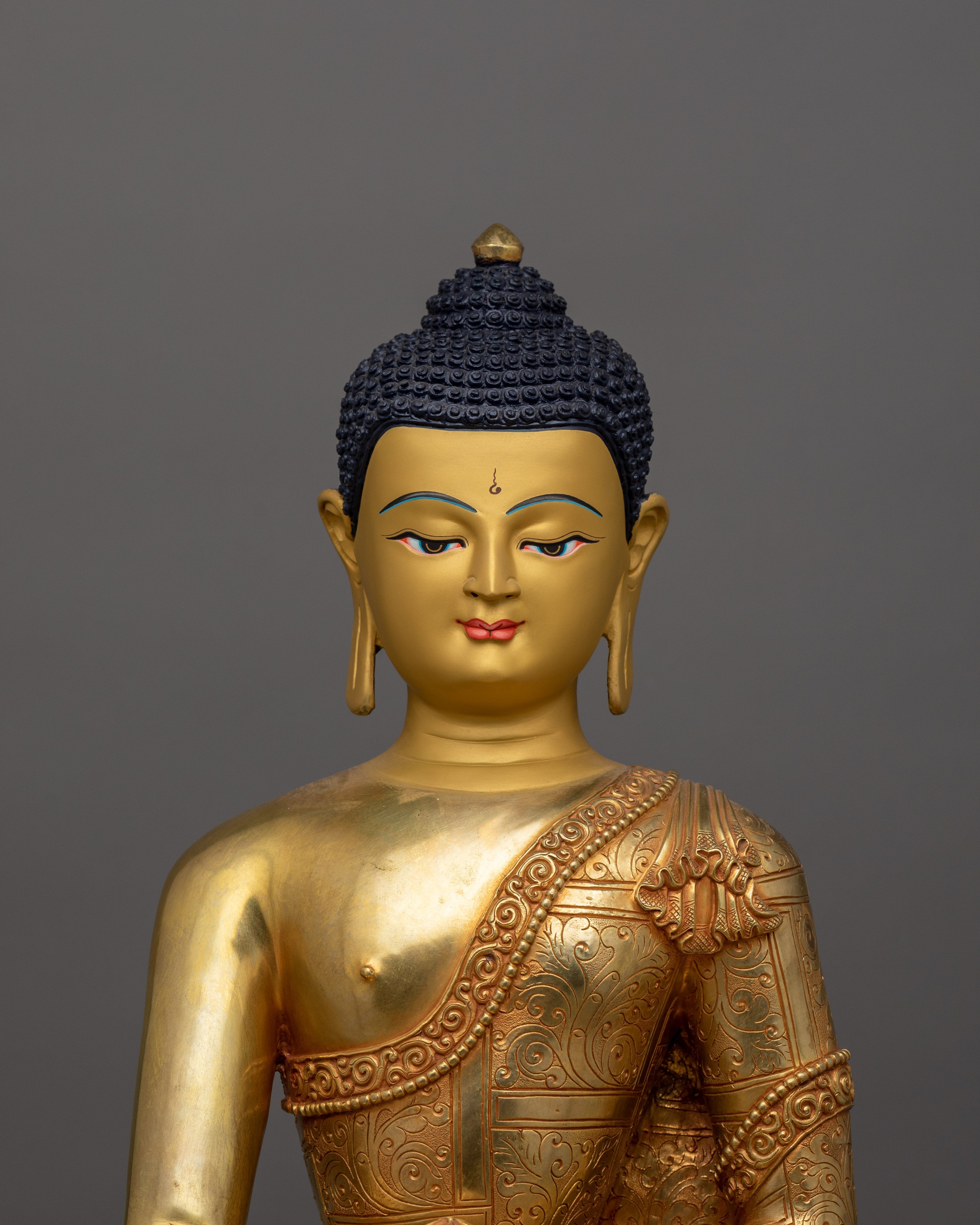 Handmade Figurine of Enlightened Buddha Shakyamuni | The Buddha of Wisdom