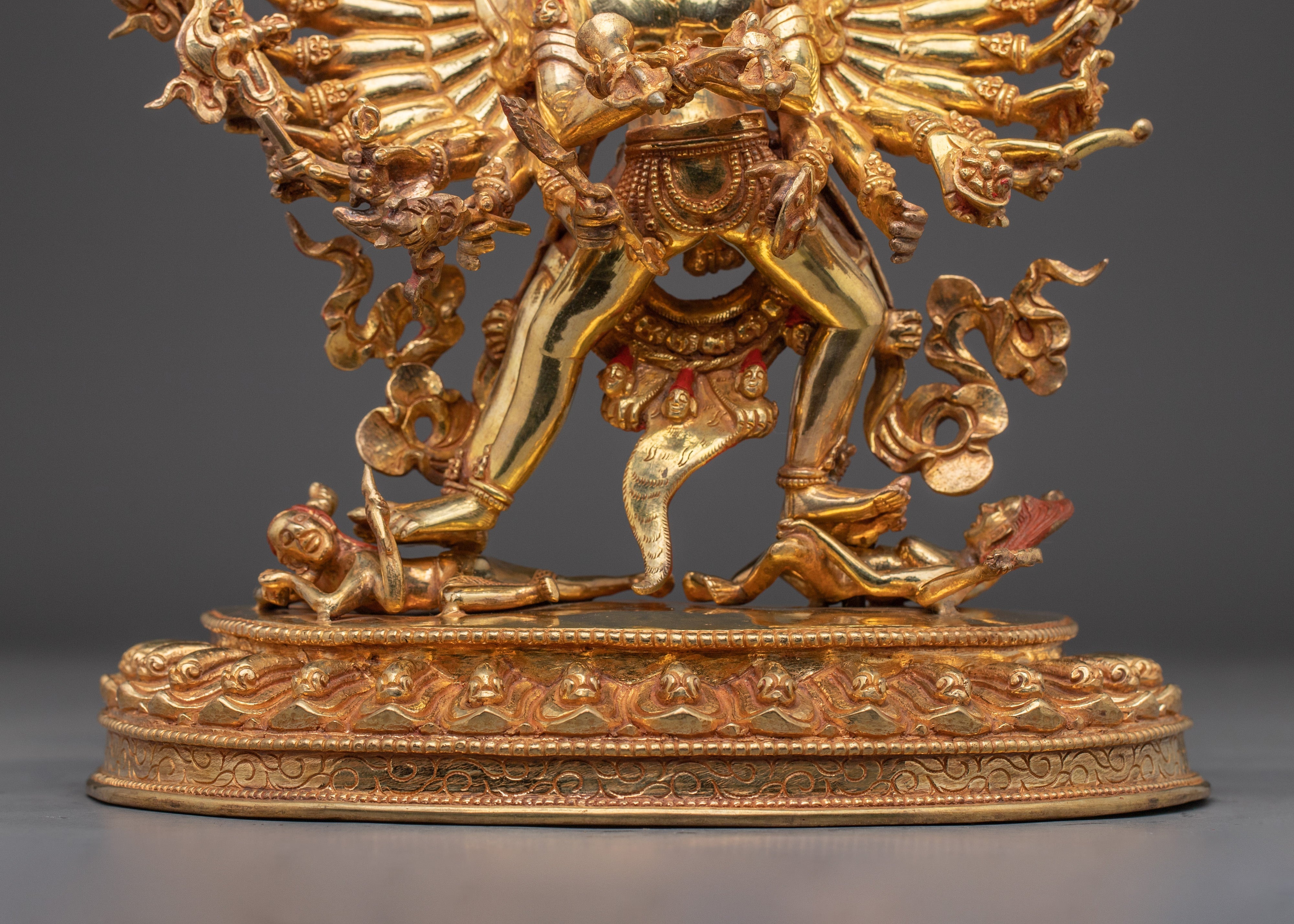 Buddhist Chakrasambhara Statue | Vajrayana Enlightened Deity