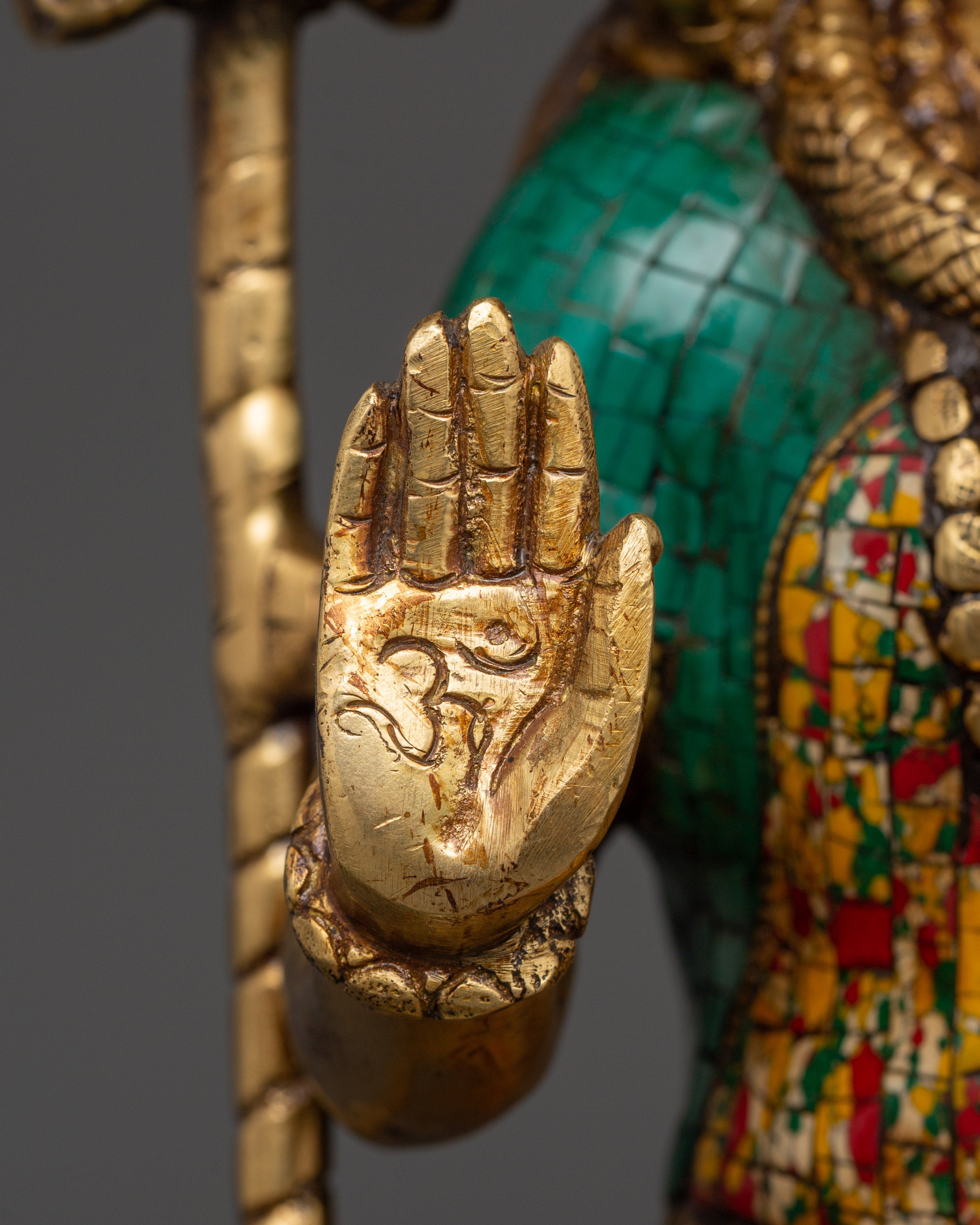 Brass Lord Shiva Statue | Seated Hindu Deity Sculpture