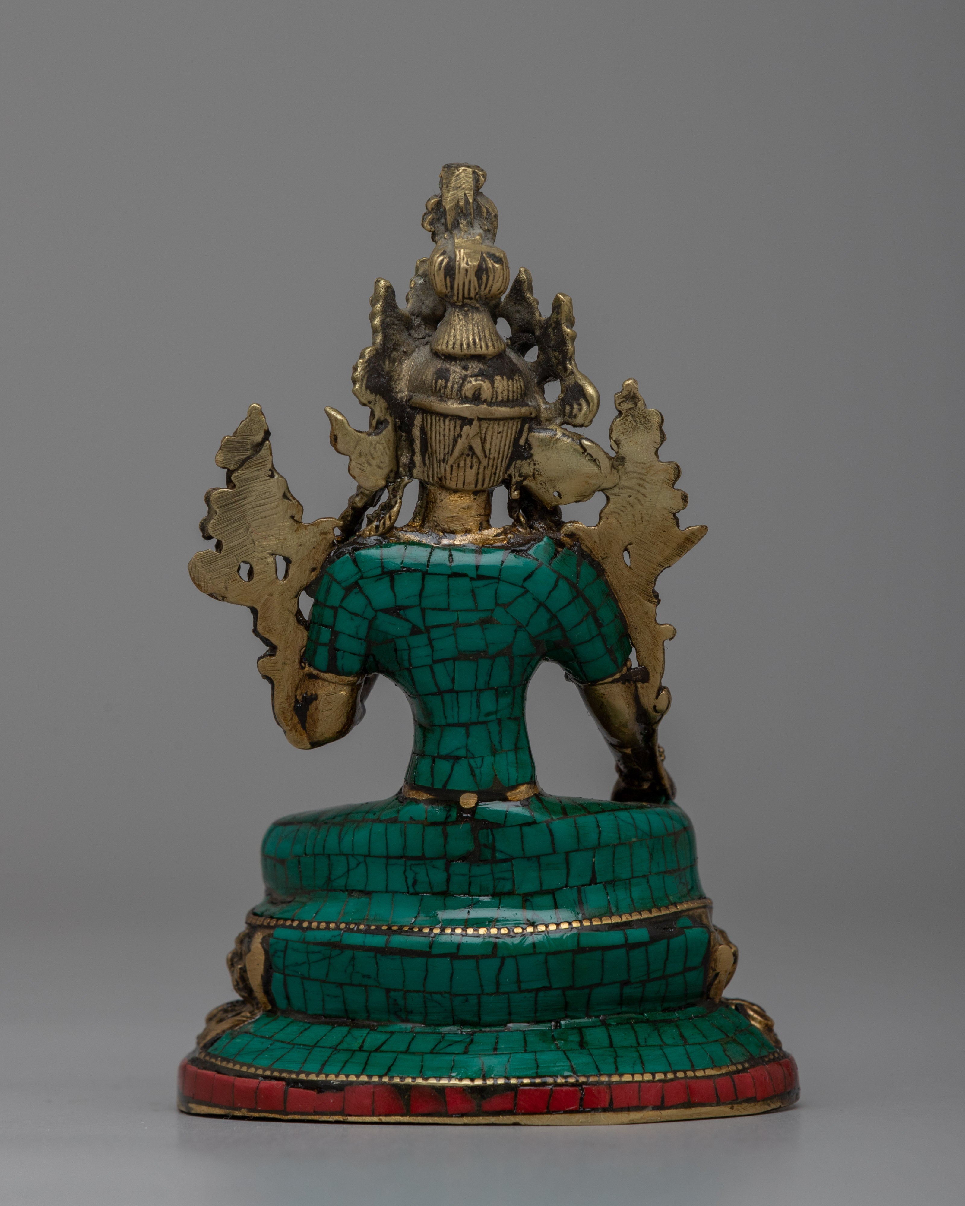 Exquisite Handcrafted White Tara Statue | Perfect for Meditation, Altars, and Spiritual Decor