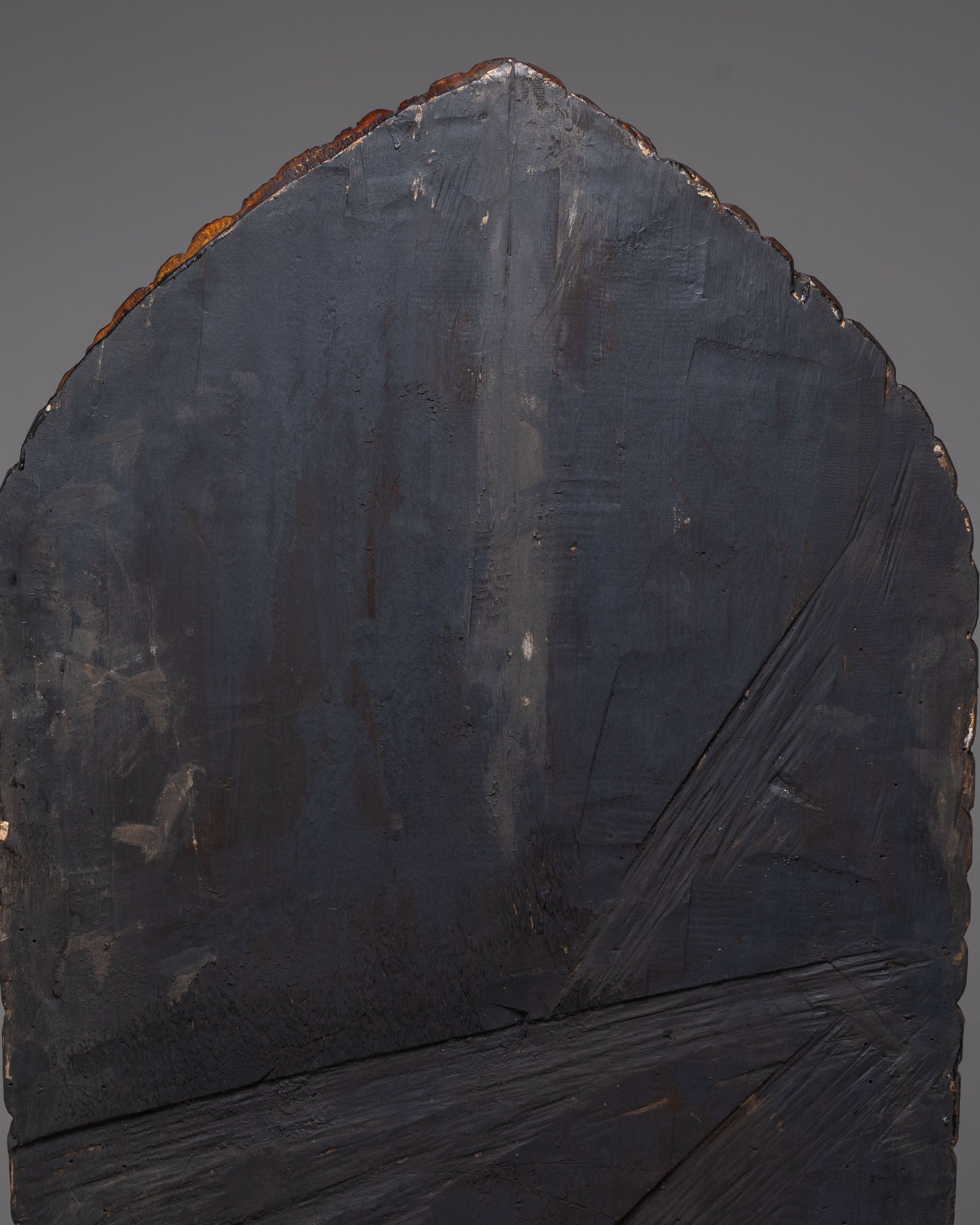 Lokeshwor Tibetan Spiritual Statue | Hand Carved Wooden Avalokiteshvara Art