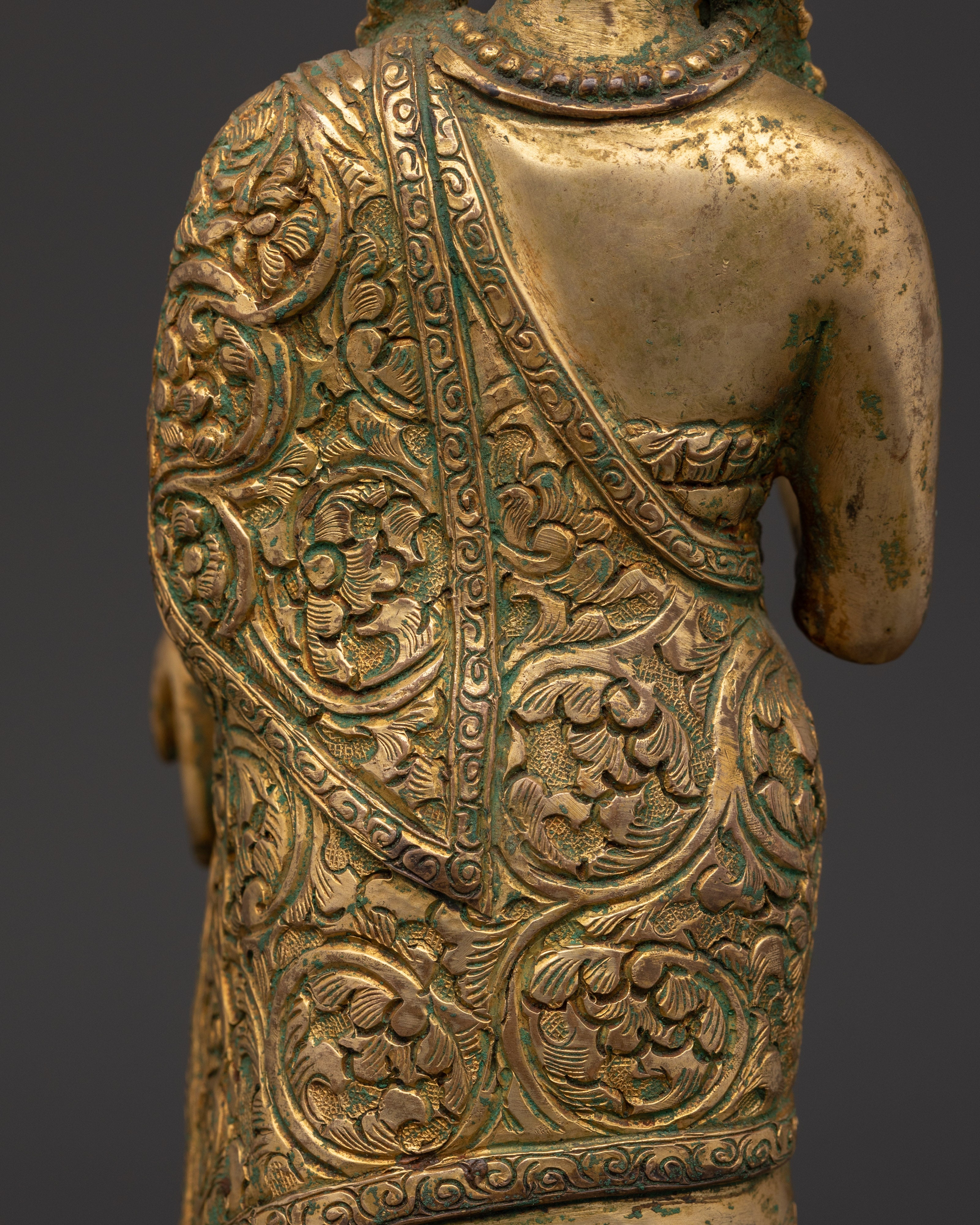 Handcrafted Dipankara Buddha Statue | For Meditation Spaces & Spiritual Interiors