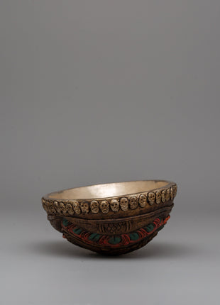 Sacred Kapala Skull Cup