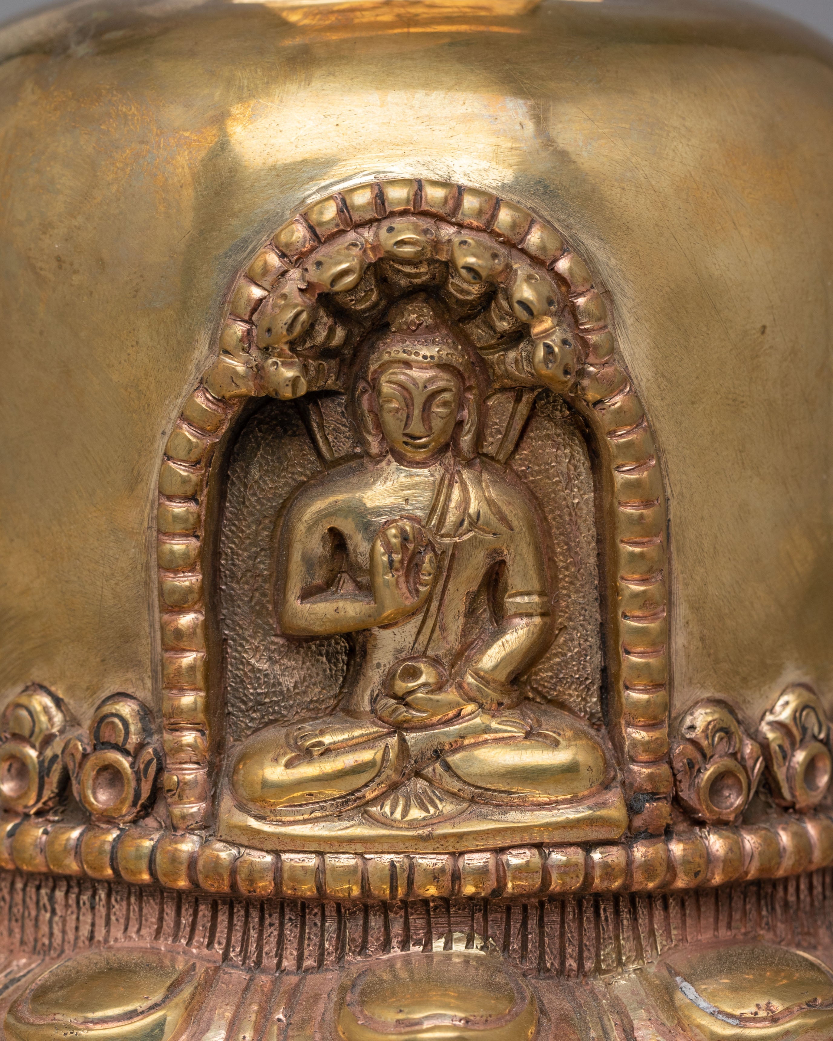 Traditional Chorten Kora | Buddhist Prayer Wheel for Meditation and Rituals