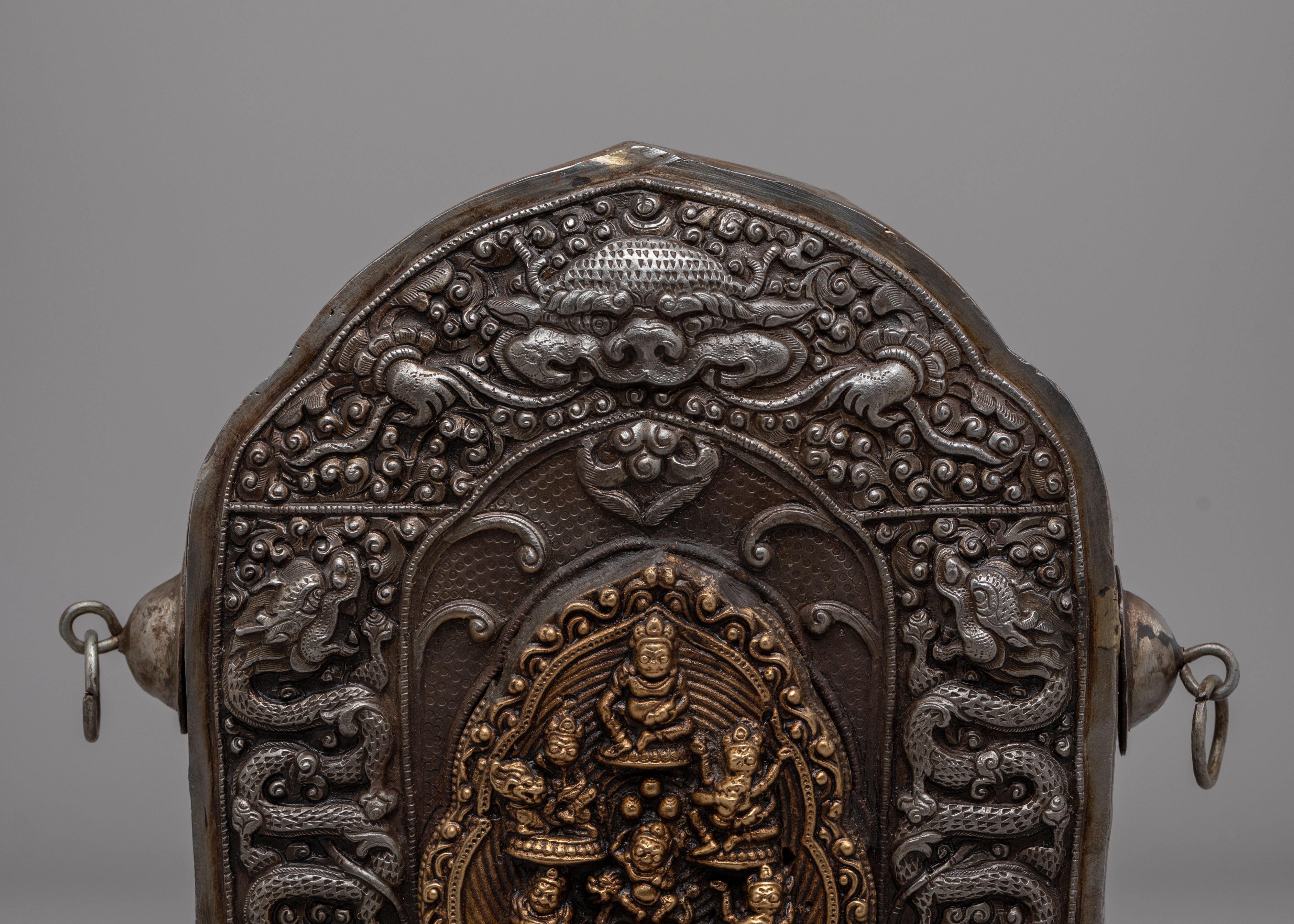 Sacred Tibetan Ghau Box | Handcrafted Ritual Storage Box