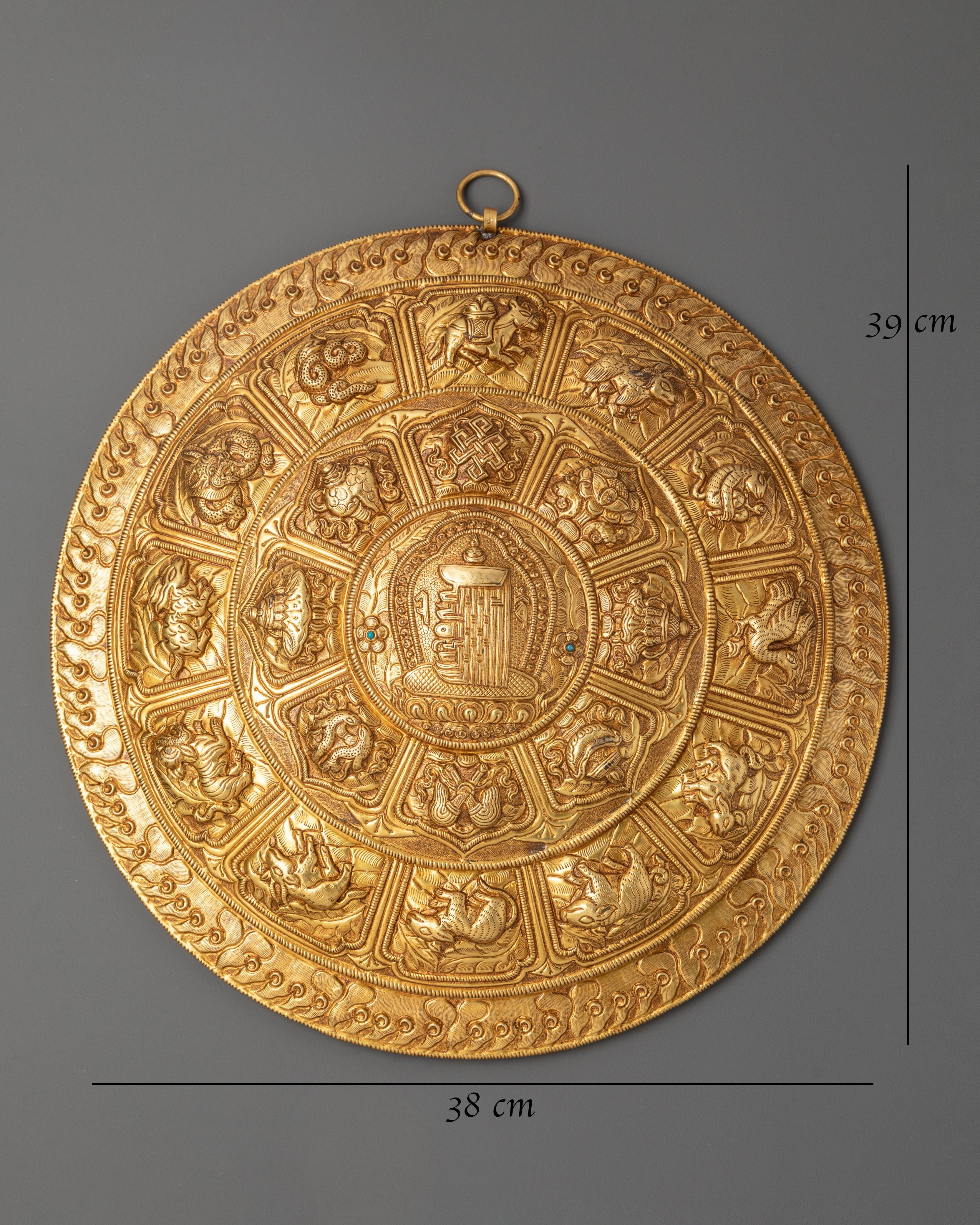 Kala Chakra Wall Hanging for Decor | Symbol of Harmony and Protection